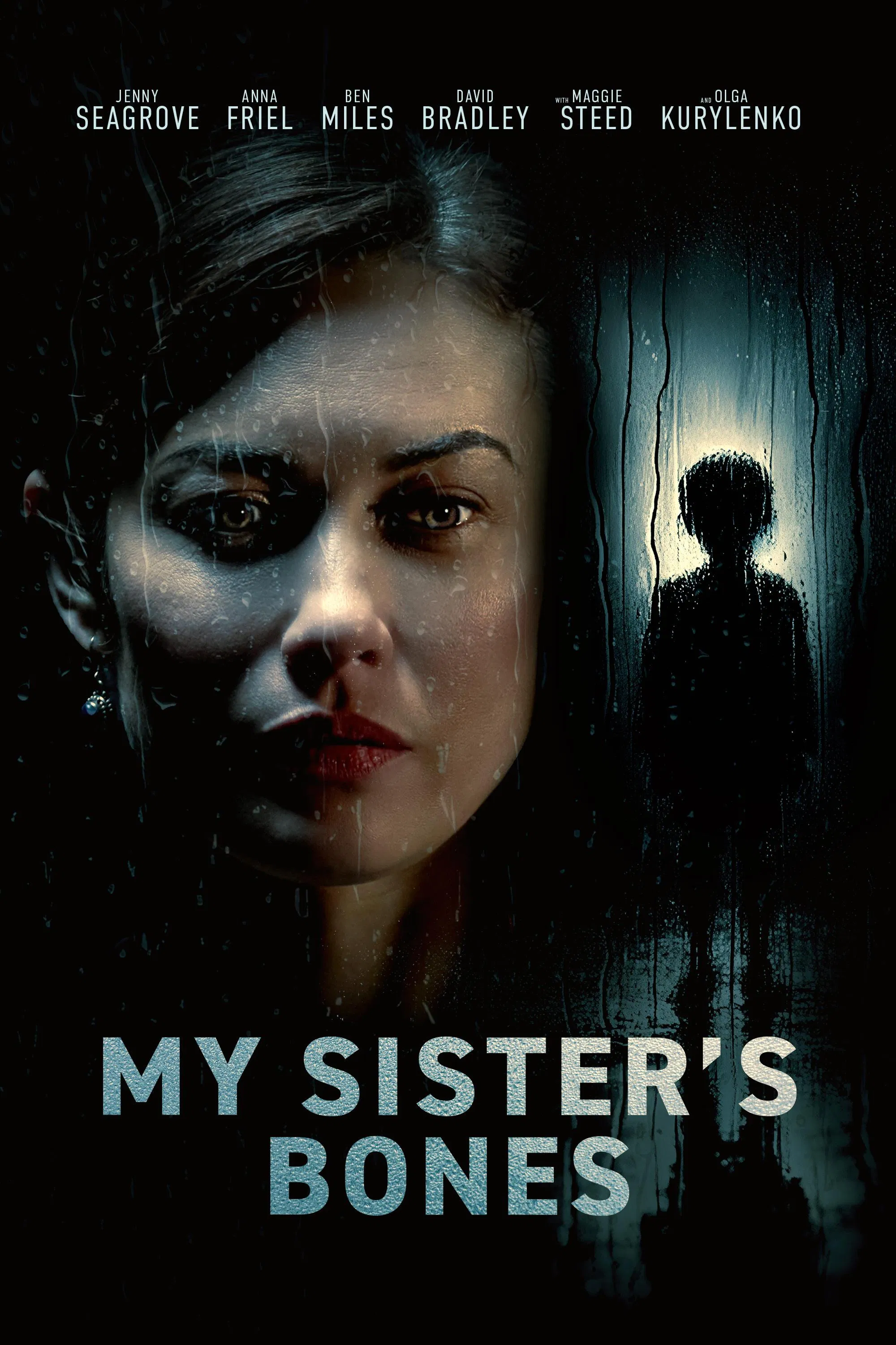 Poster chính thức của phim Phim Tâm Lý, Phim Giật Gân "Trò Chơi Kẻ Thao Túng" (My Sister's Bones - 2026), với sự tham gia của diễn viên Jenny Seagrove và Anna Friel.