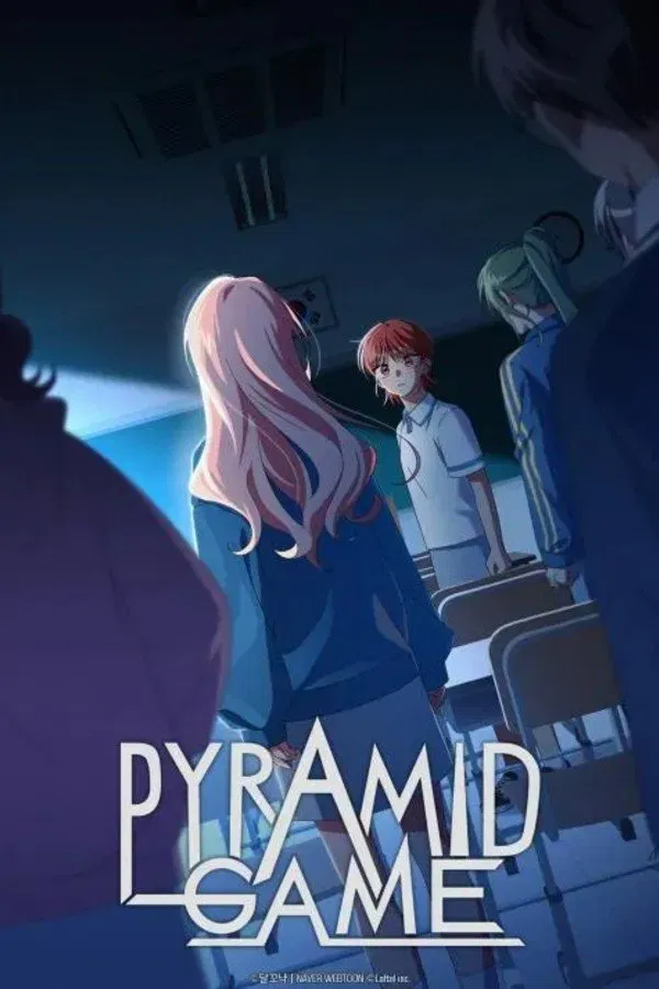 Poster chính thức của phim Phim Hoạt Hình "Trò Chơi Kim Tự Tháp (Bản Anime)" (Pyramid Game - 2025).