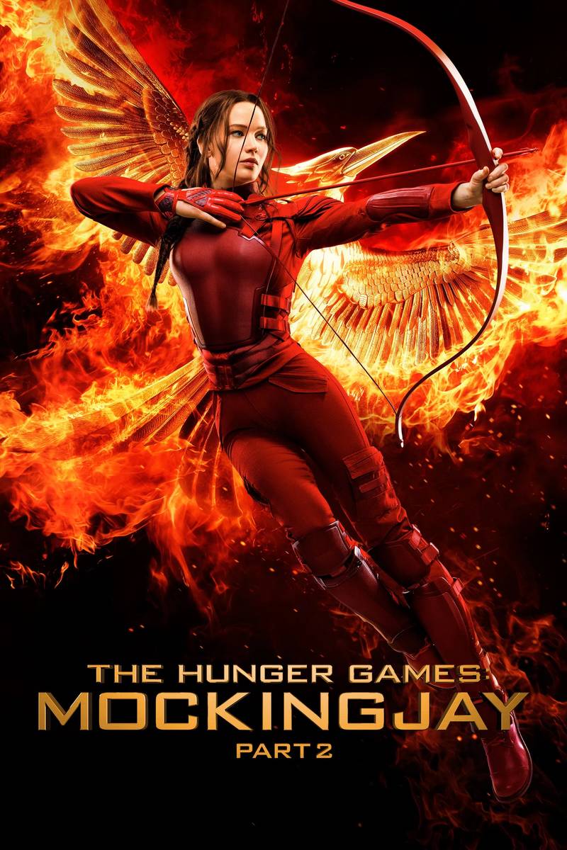 Poster chính thức của phim Phim Hành Động, Phim Phiêu Lưu "Trò Chơi Sinh Tử: Húng Nhại - Phần 2" (The Hunger Games: Mockingjay - Part 2 - 2015), với sự tham gia của diễn viên Jennifer Lawrence và Josh Hutcherson.
