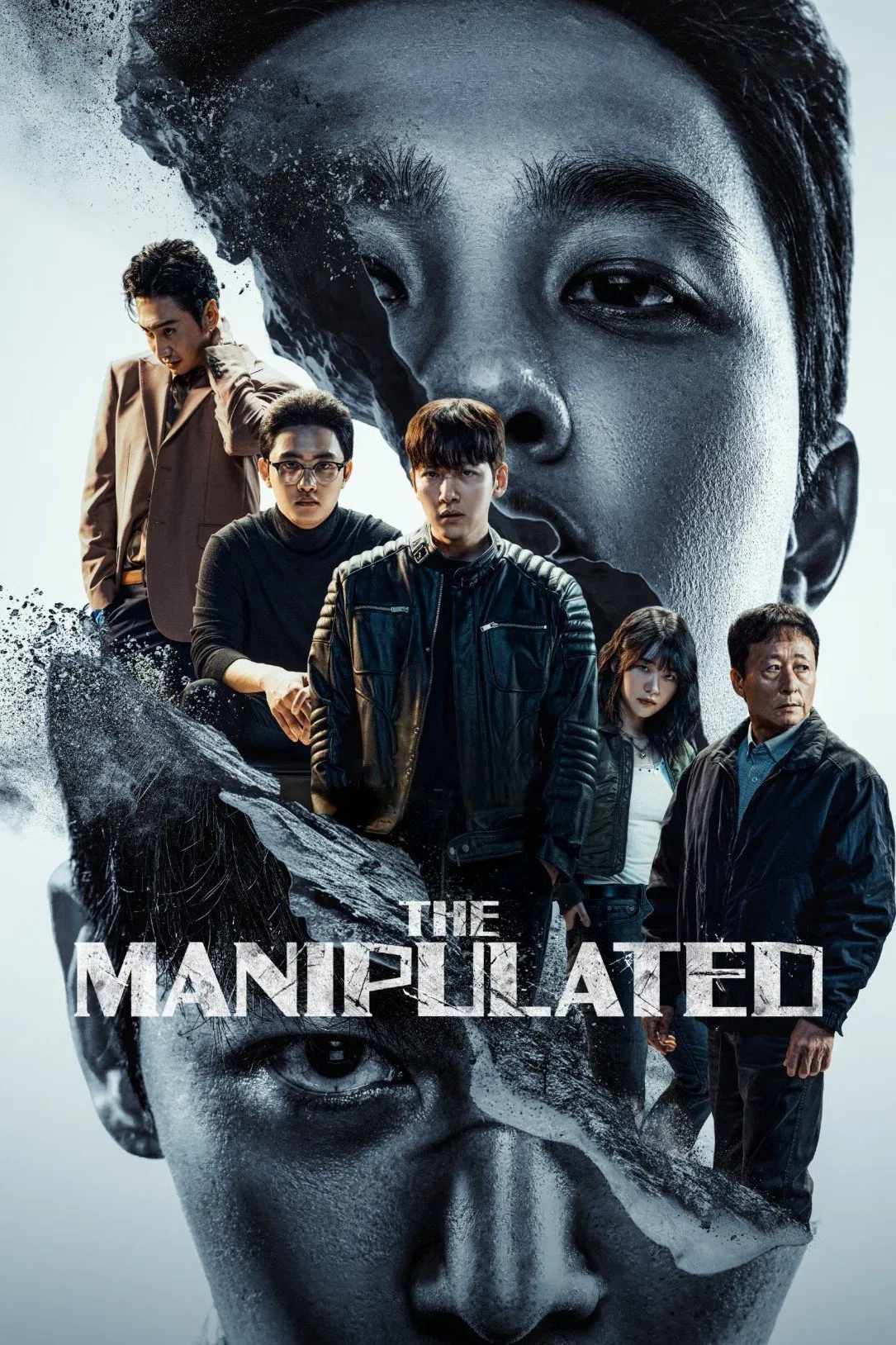 Poster chính thức của phim Phim Hình Sự "Trò Chơi Thao Túng" (The Manipulated - 2025), với sự tham gia của diễn viên Ji Chang-wook và Doh Kyung-soo.