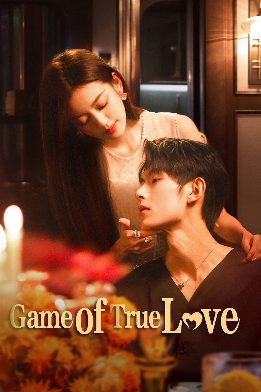 Poster chính thức của phim Phim Tâm Lý "Trò Chơi Tình Ái" (Game of True Love - 2025), với sự tham gia của diễn viên Phàn Trị Hân và Hà Thụy Hiền.