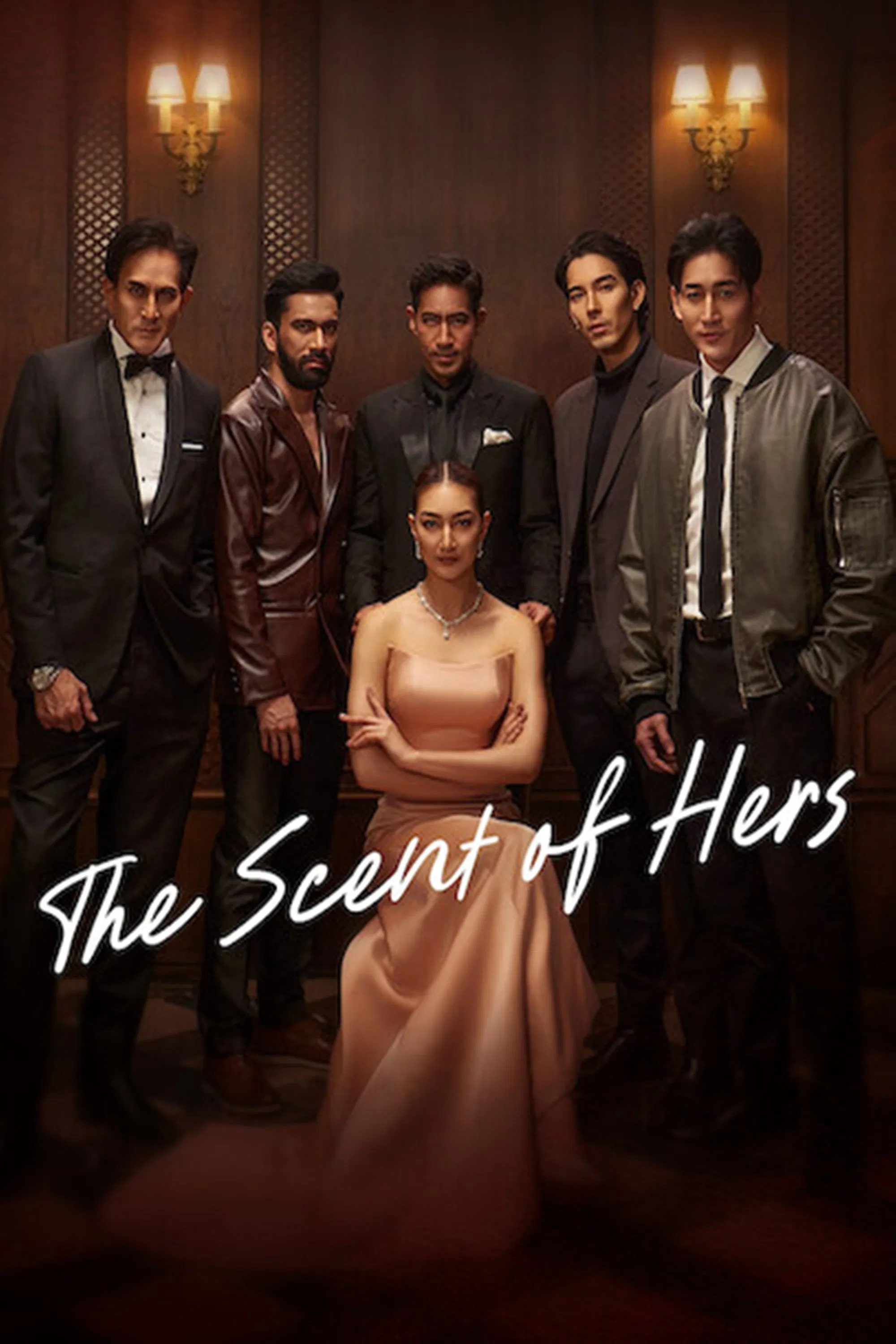 Poster chính thức của phim Phim Tâm Lý, Phim Bí Ẩn "Tro Hoàng Lan" (The Scent of Hers - 2024), với sự tham gia của diễn viên Khemanit Jamikorn và Sutthirak Subvijitra.