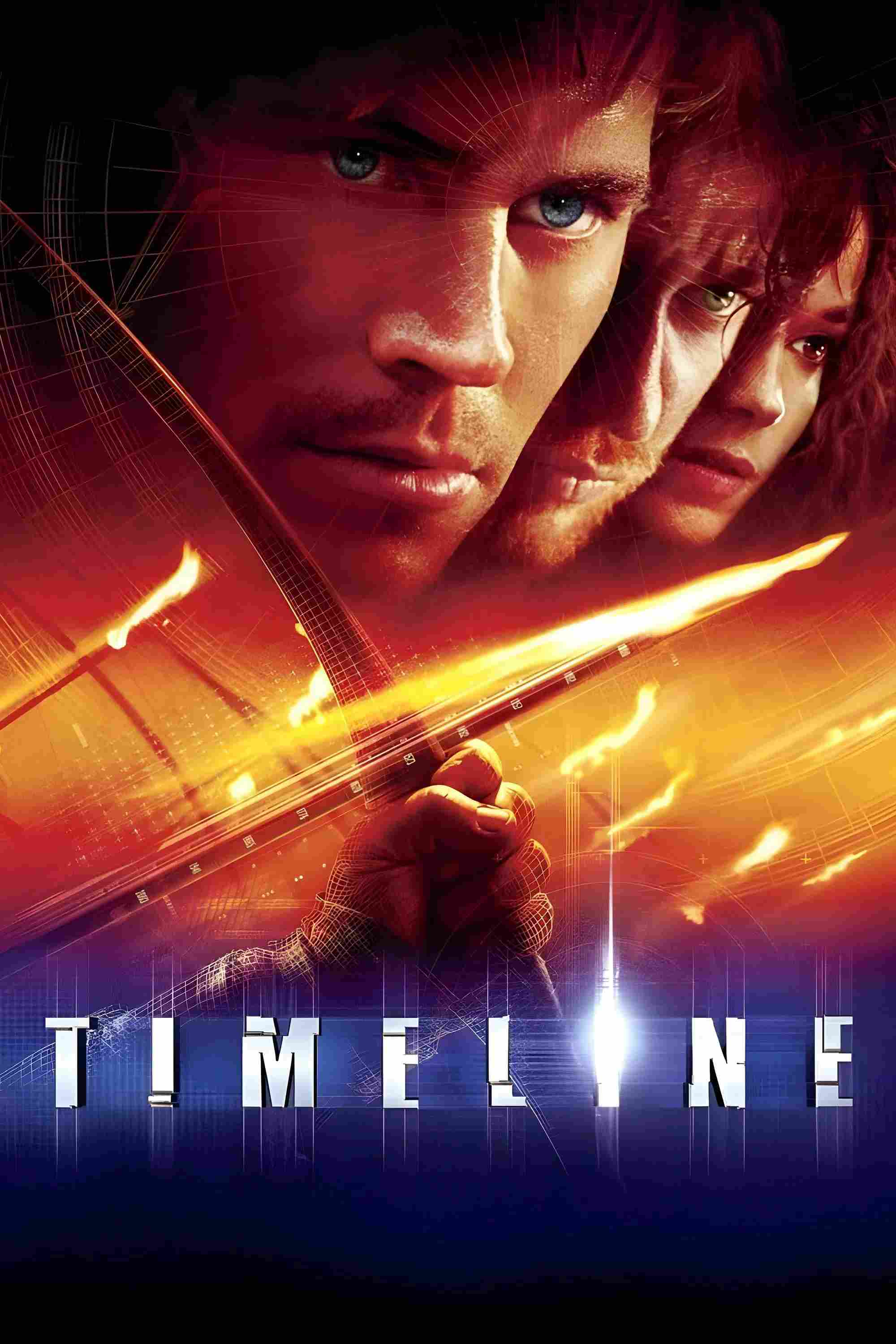 Poster chính thức của phim Phim Hành Động, Phim Phiêu Lưu "Trở Về Quá Khứ 2013" (Timeline - 2003), với sự tham gia của diễn viên Paul Walker và Frances O'Connor.