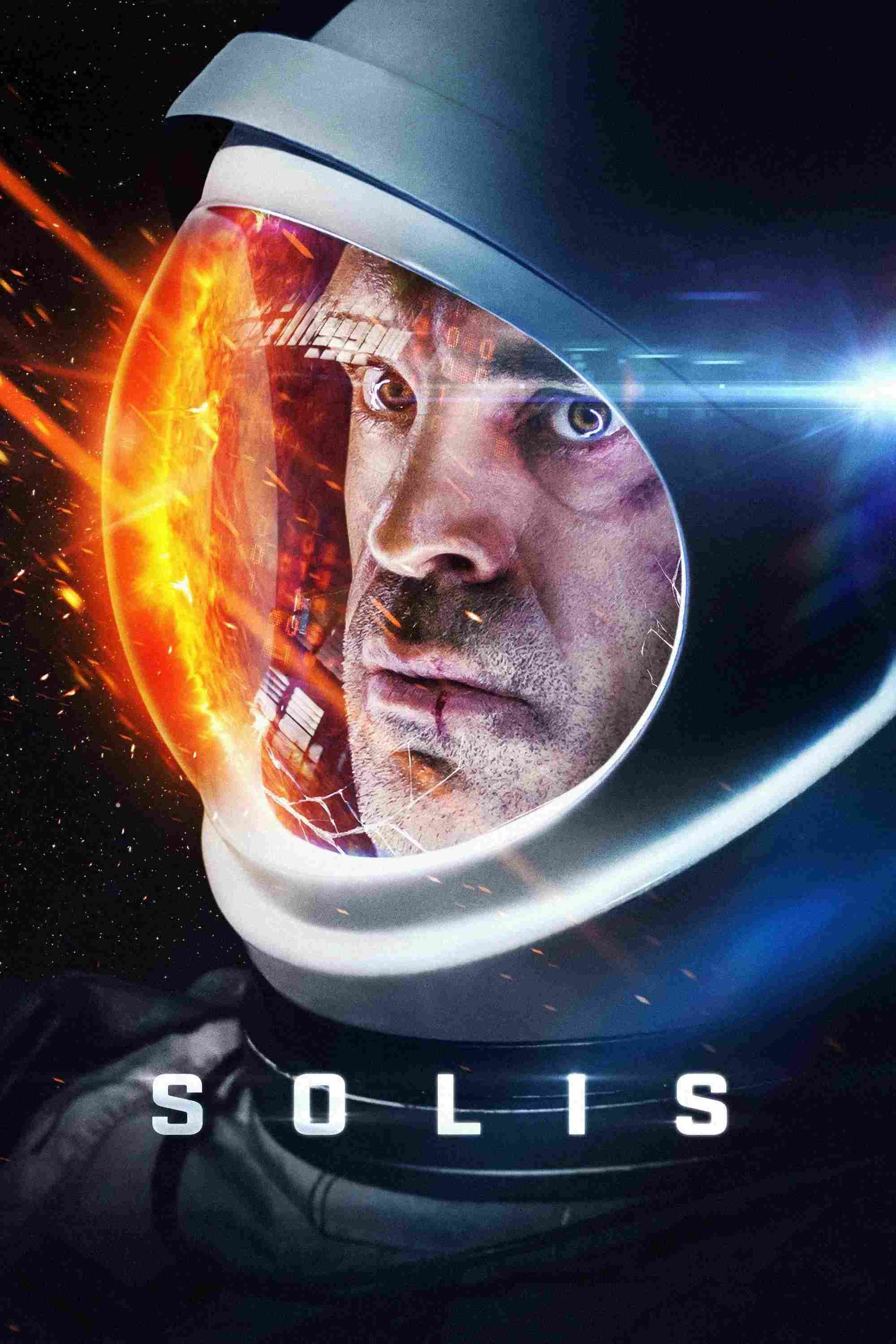 Poster chính thức của phim Phim Hành Động, Phim Phiêu Lưu "Trôi Dạt Ngoài Không Gian" (Solis - 2018), với sự tham gia của diễn viên Steven Ogg và Alice Lowe.