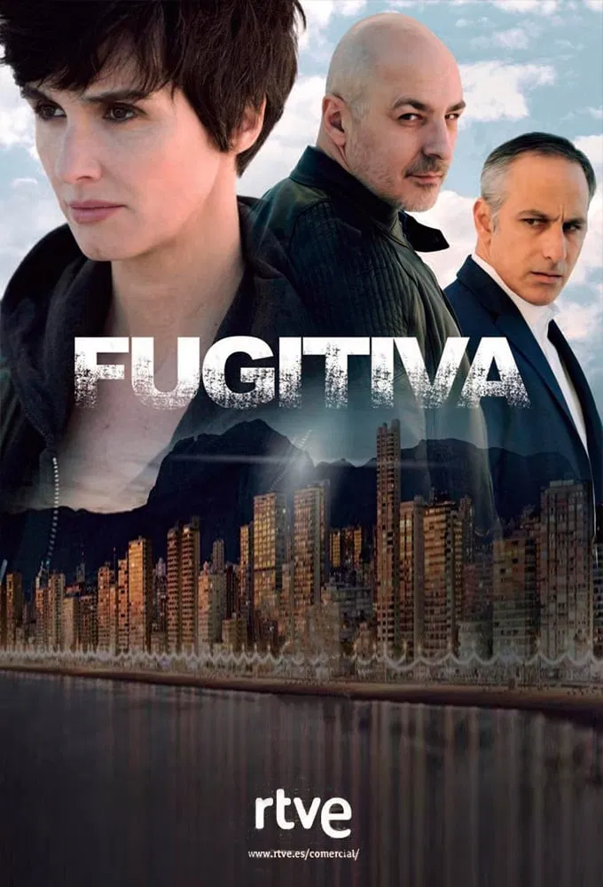 Poster chính thức của phim Phim Tâm Lý, Phim Hình Sự "Trốn chạy" (Fugitiva - 2018), với sự tham gia của diễn viên Paz Vega và Julio Bracho.