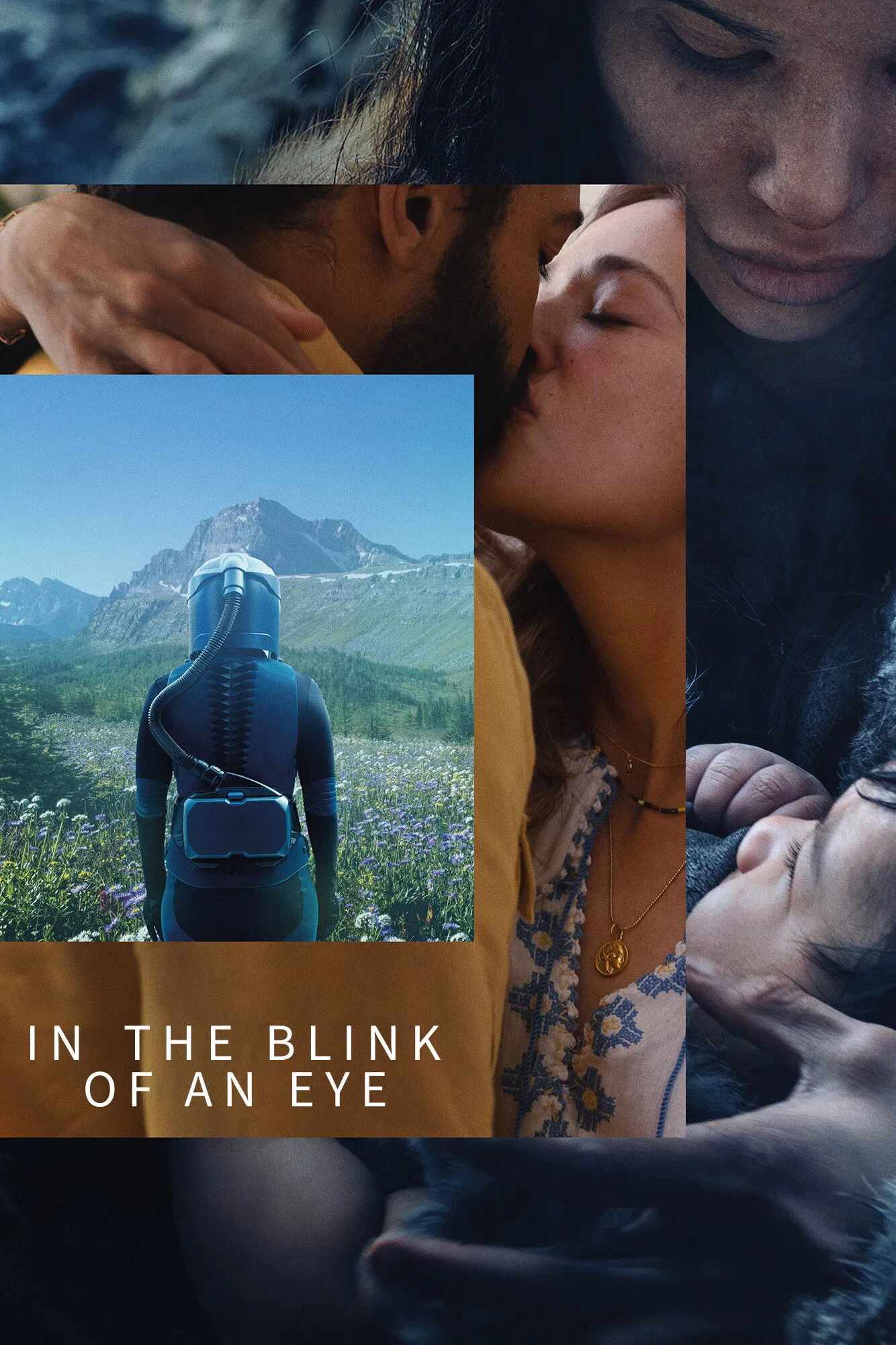 Poster chính thức của phim Phim Tâm Lý, Phim Viễn Tưởng "Trong nháy mắt" (In the Blink of an Eye - 2026), với sự tham gia của diễn viên Kate McKinnon và Rashida Jones.