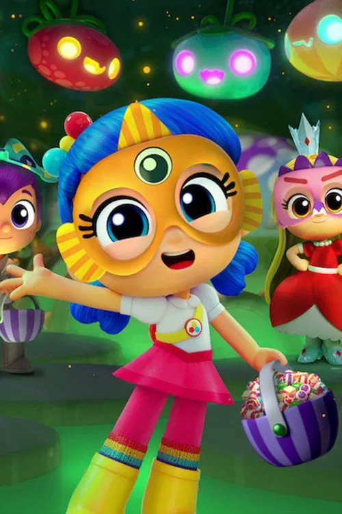 Poster chính thức của phim Phim Hoạt Hình "True: Kẹo Ma Quái" (True: Tricky Treat Day - 2019).