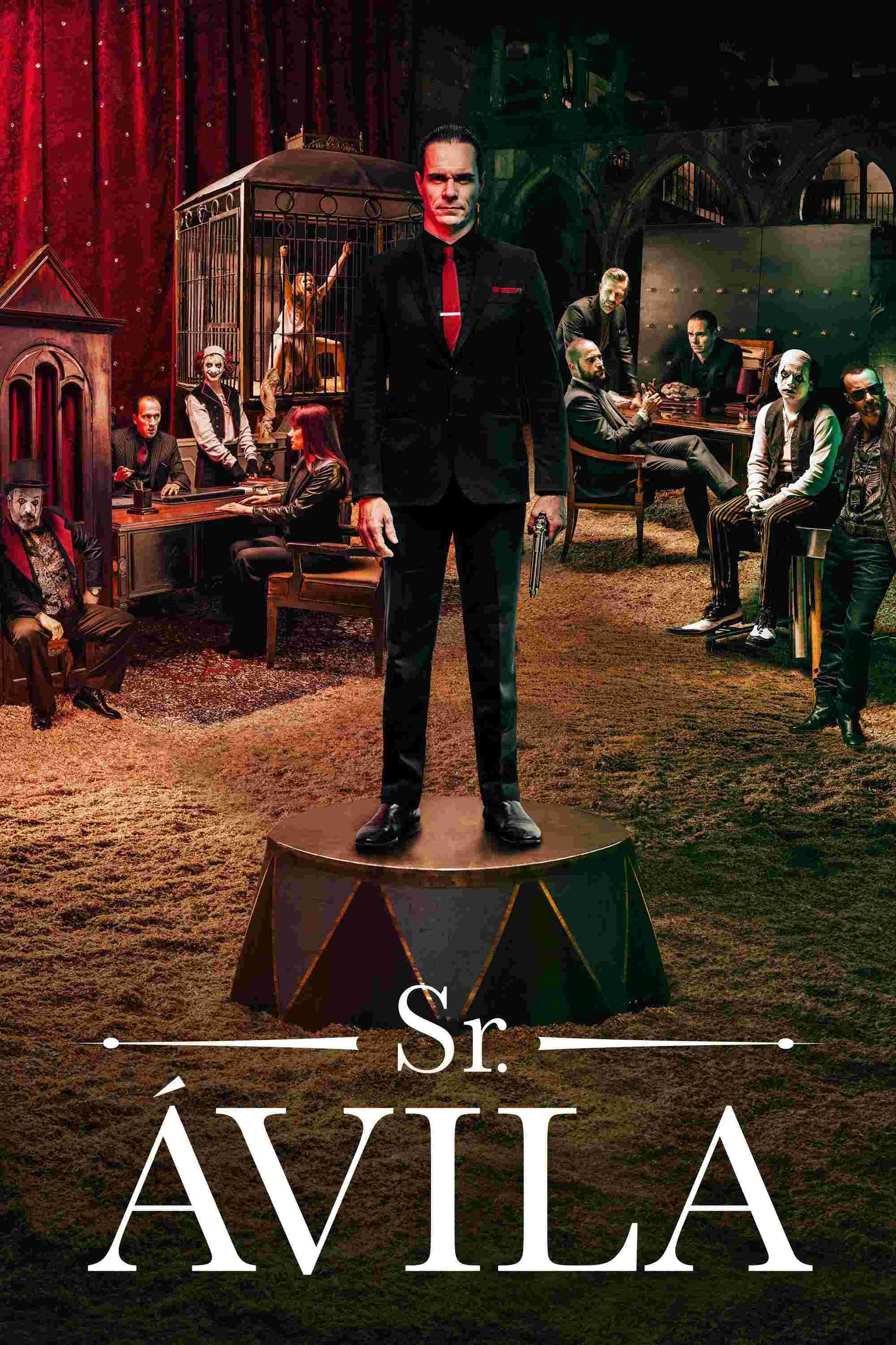 Poster chính thức của phim Phim Hành Động & Phiêu Lưu, Phim Hình Sự "Trùm Sát Thủ (Phần 2)" (Sr. Avila - 2013), với sự tham gia của diễn viên Tony Dalton và Nailea Norvind.