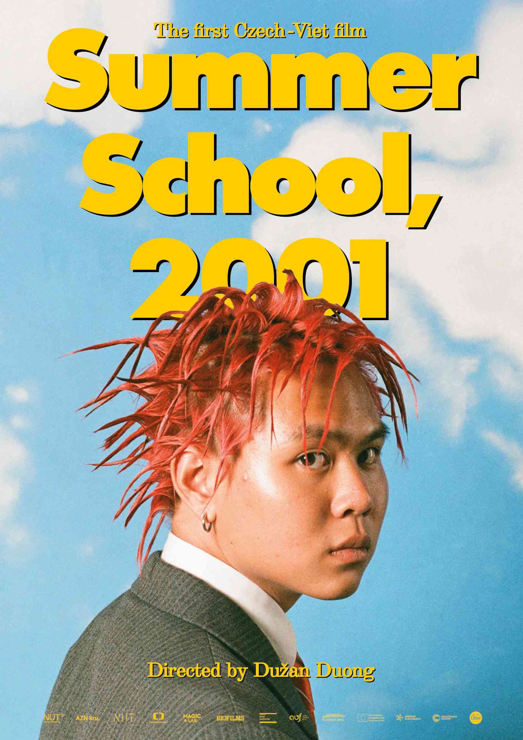 Poster chính thức của phim Phim Tâm Lý, Phim Gia Đình "Trường hè, 2001" (Summer School, 2001 - 2025), với sự tham gia của diễn viên Lê Quỳnh Lan và Dung Nguyen.