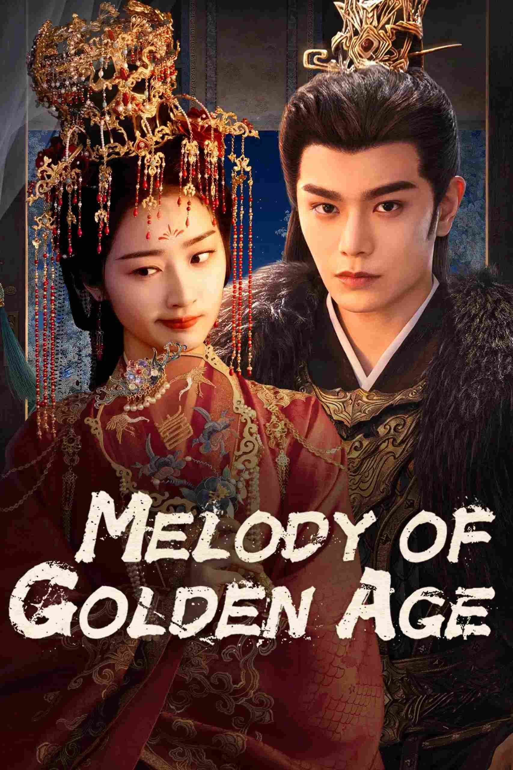 Poster chính thức của phim Phim Tâm Lý "Trường Lạc Khúc" (Melody of Golden Age - 2024), với sự tham gia của diễn viên Đinh Vũ Hề và Đặng Ân Hy.