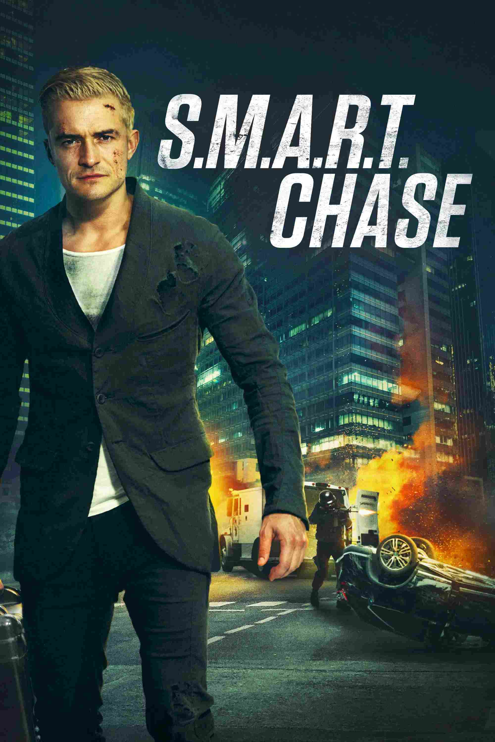 Poster chính thức của phim Phim Hành Động, Phim Hài "Truy Lùng Cổ Vật" (S.M.A.R.T. Chase - 2017), với sự tham gia của diễn viên Orlando Bloom và Ngô Lỗi.