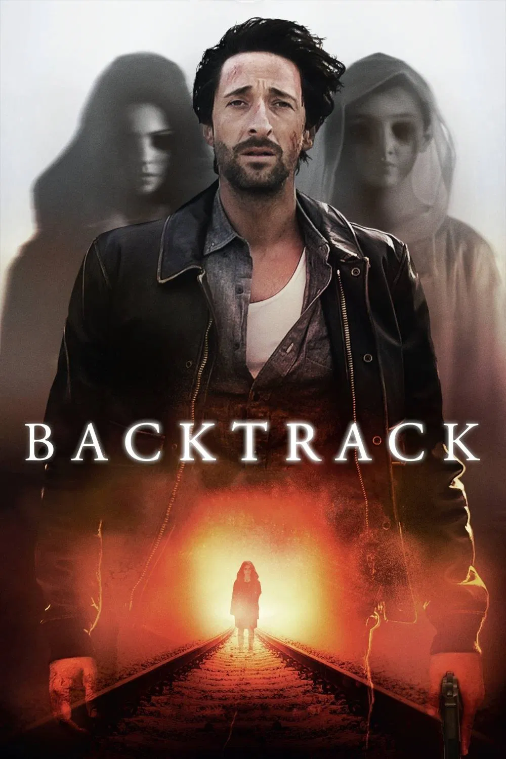 Poster chính thức của phim Phim Bí Ẩn, Phim Kinh Dị "Truy Lùng Kí Ức" (Backtrack - 2015), với sự tham gia của diễn viên Adrien Brody và Sam Neill.