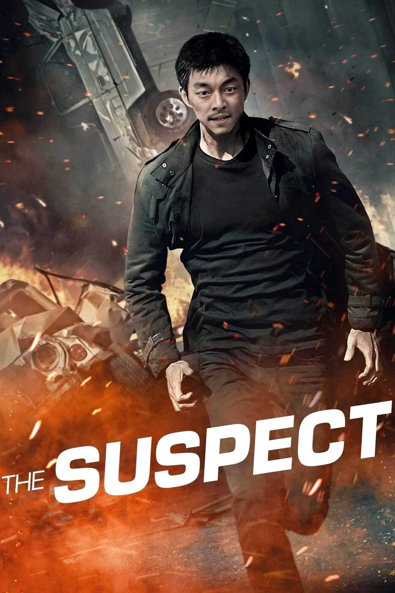 Poster chính thức của phim Phim Hành Động, Phim Giật Gân "Truy Lùng" (The Suspect - 2013), với sự tham gia của diễn viên Gong Yoo và Park Hee-soon.
