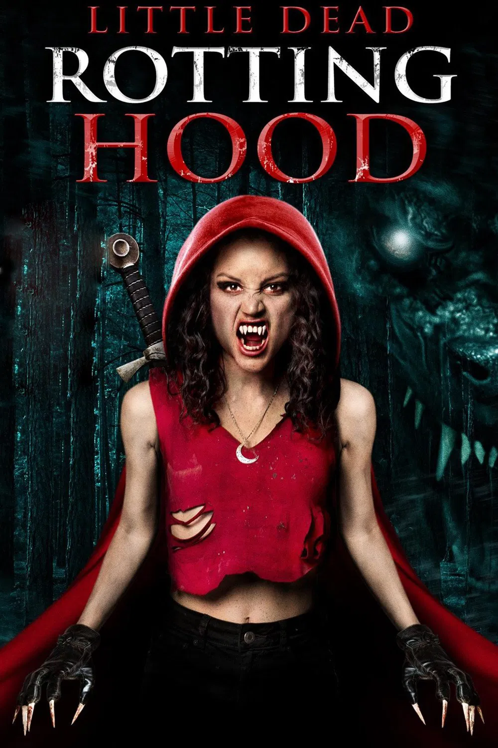 Poster chính thức của phim Phim Kinh Dị "Truy Quét Dã Thú" (Little Dead Rotting Hood - 2016), với sự tham gia của diễn viên Eric Balfour và Bianca A. Santos.