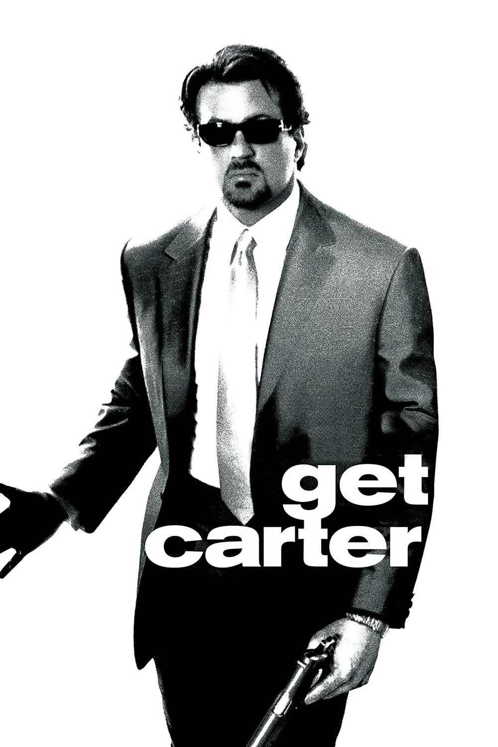 Poster chính thức của phim Phim Hành Động, Phim Tâm Lý "Truy Sát Carter" (Get Carter - 2000), với sự tham gia của diễn viên Sylvester Stallone và Miranda Richardson.