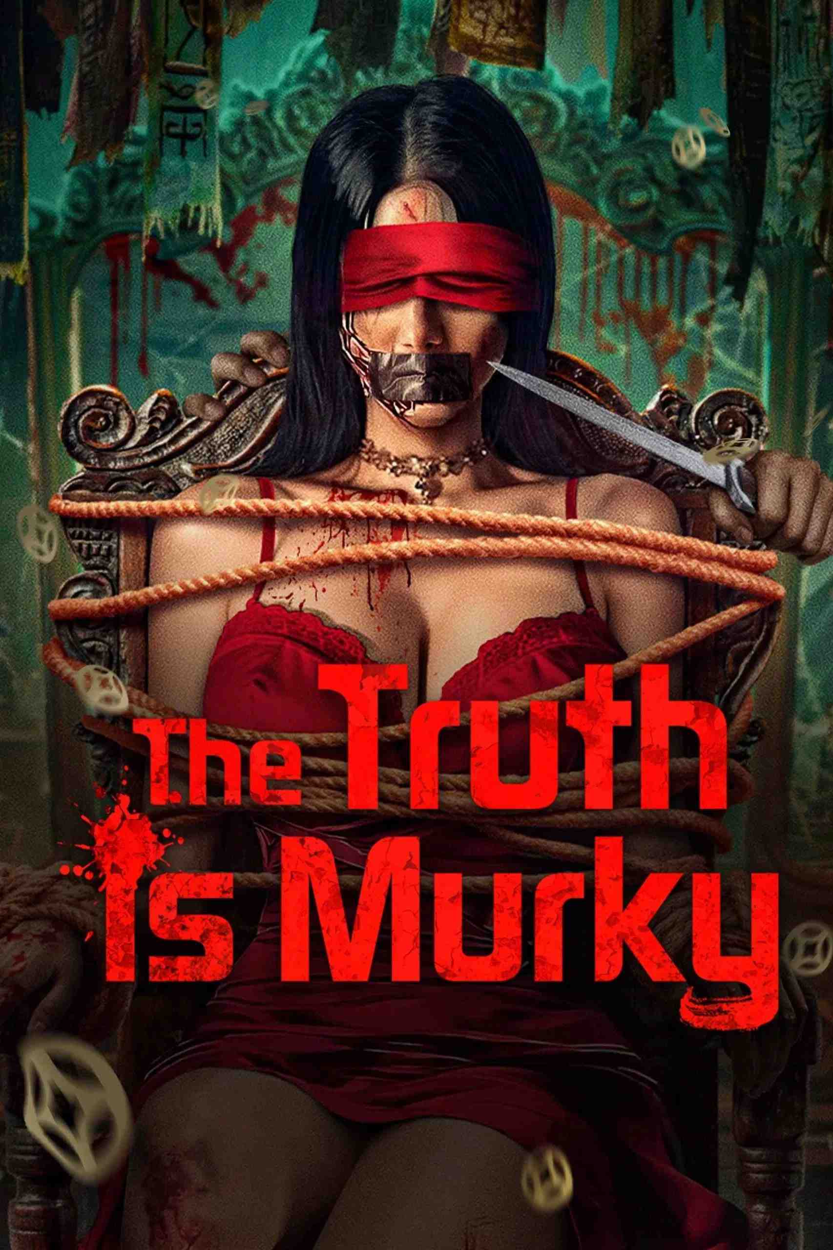Poster chính thức của phim Phim Giật Gân, Phim Bí Ẩn "Truy Tìm Hung Thủ" (The Truth is Murky - 2025), với sự tham gia của diễn viên Hang Chengyu và Ye Xinyu.