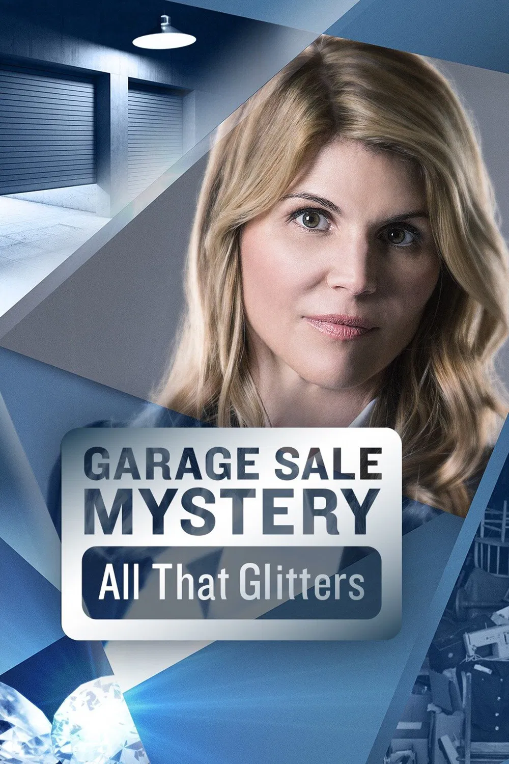 Poster chính thức của phim Phim Bí Ẩn, Phim Gia Đình "Truy Tìm Sát Nhân 2" (Garage Sale Mystery: All That Glitters - 2014), với sự tham gia của diễn viên Lori Loughlin và Michael Kopsa.