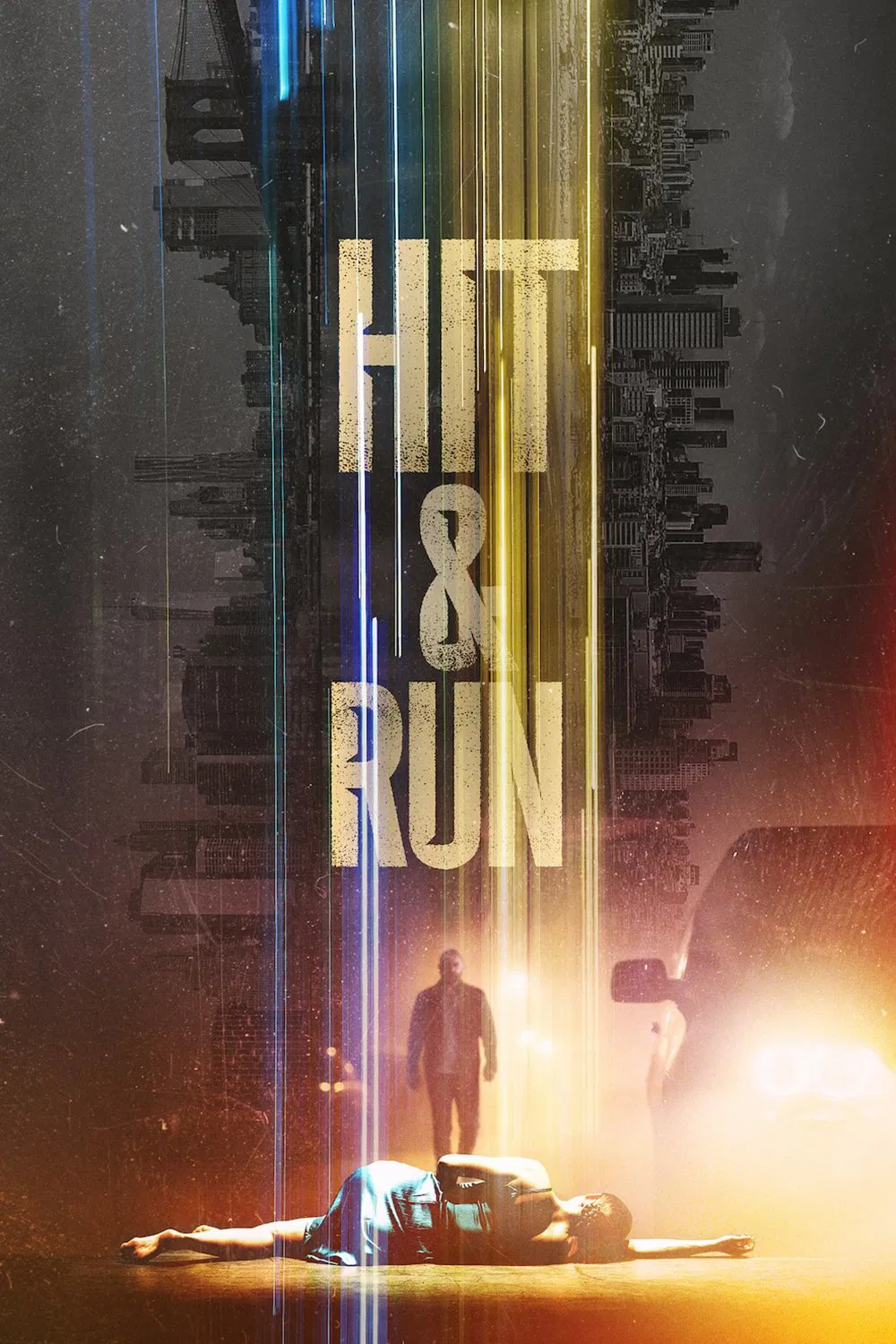 Poster chính thức của phim Phim Hành Động & Phiêu Lưu, Phim Tâm Lý "Truy Tìm Sự Thật" (Hit & Run - 2021), với sự tham gia của diễn viên Lior Raz và Kaelen Ohm.