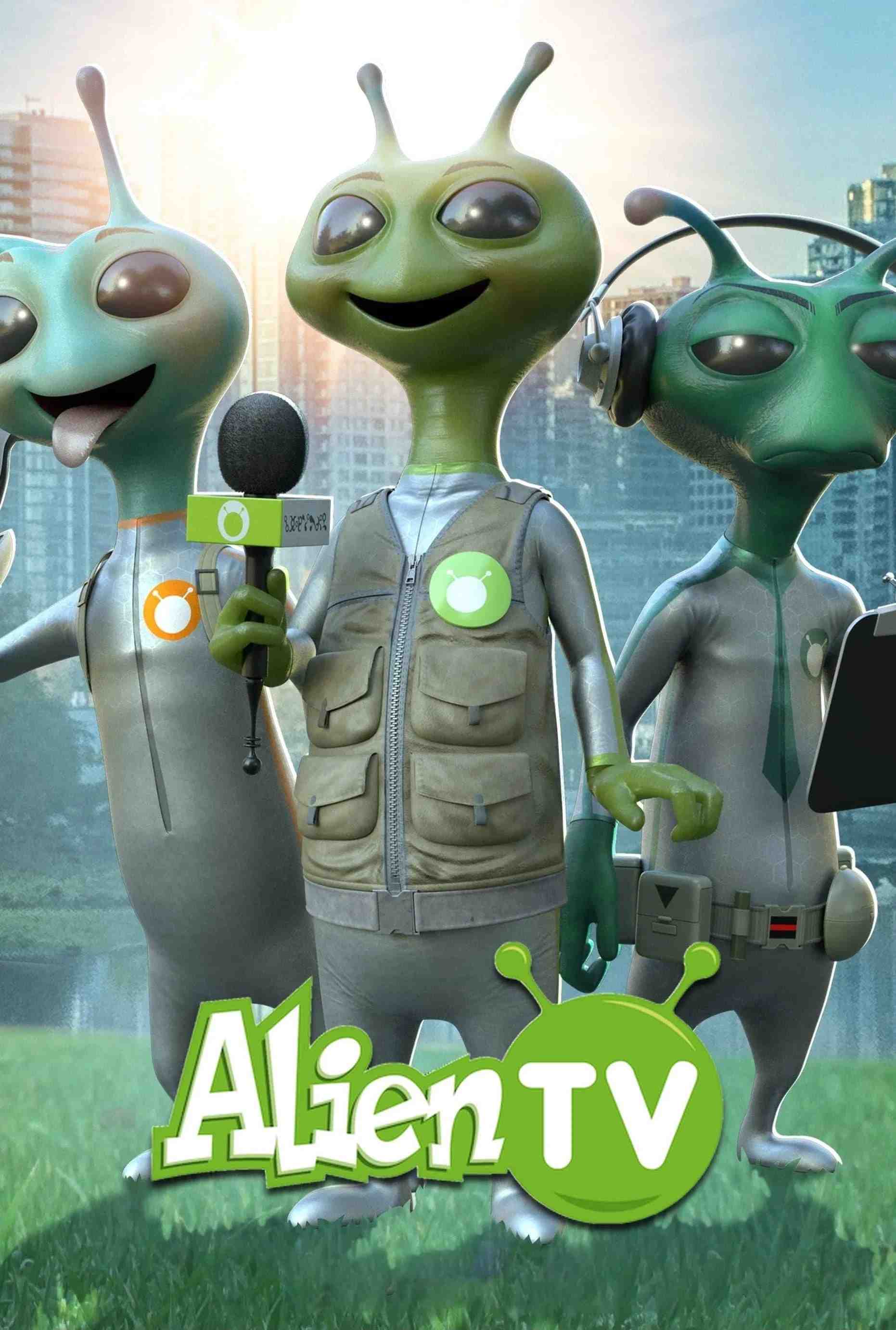 Poster chính thức của phim Phim Hoạt Hình, Phim Hài "Truyền Hình Ngoài Hành Tinh (Phần 1)" (Alien TV - 2020).