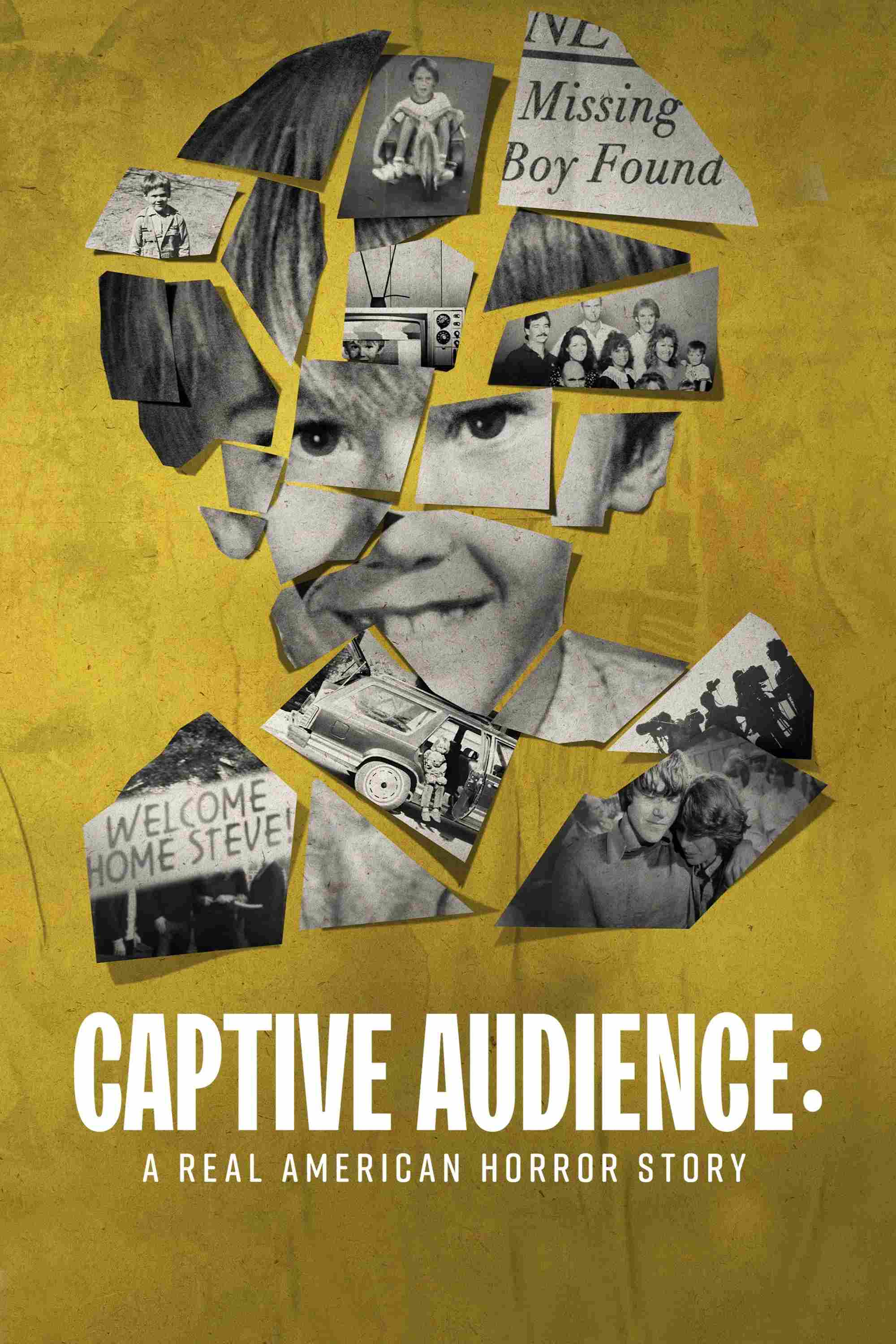Poster chính thức của phim Phim Tài Liệu, Phim Hình Sự "Truyện Kinh Dị Mỹ 11" (Captive Audience: A Real American Horror Story - 2022), với sự tham gia của diễn viên Corin Nemec và Todd Eric Andrews.
