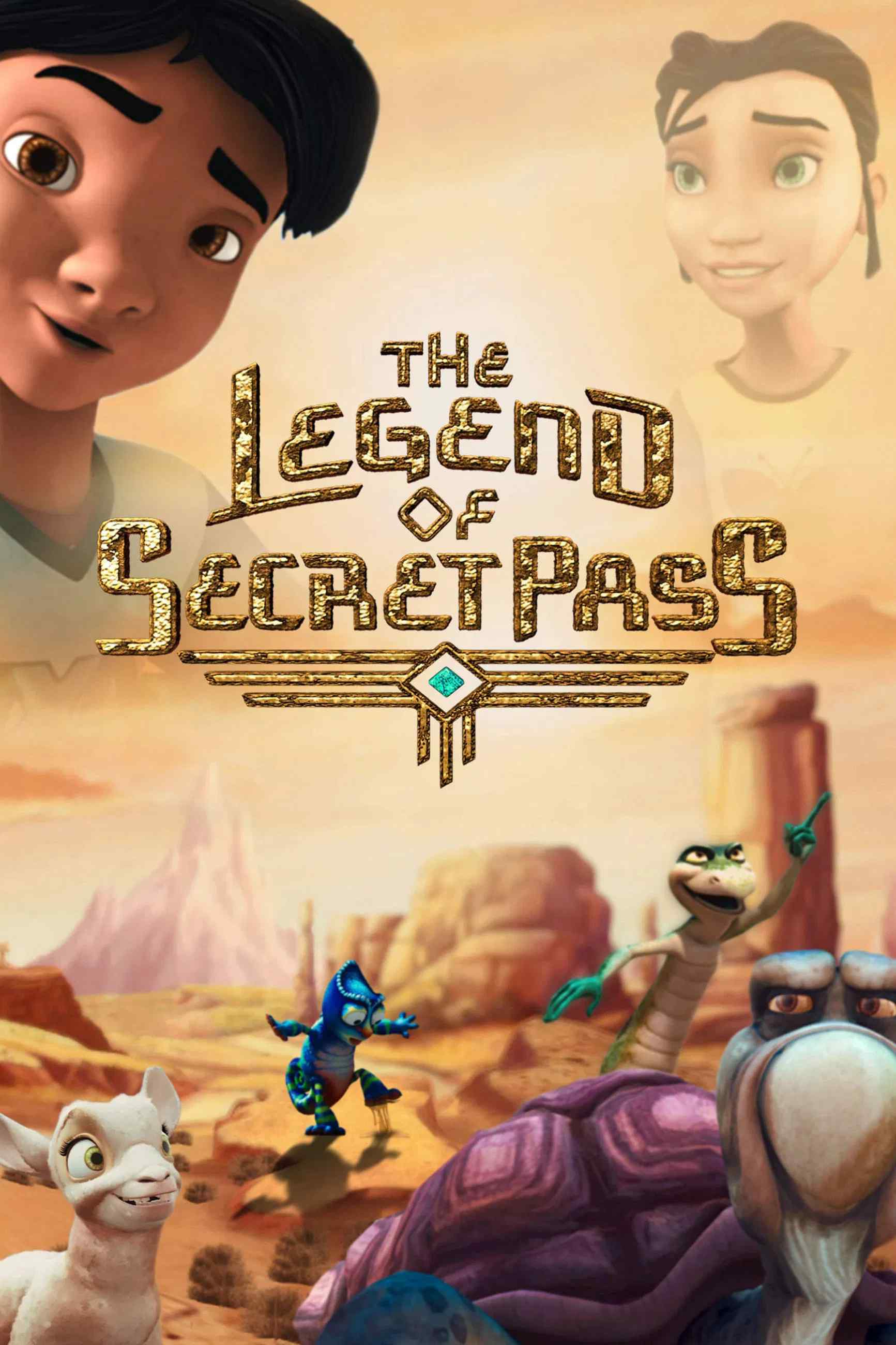 Poster chính thức của phim Phim Giả Tượng, Phim Hoạt Hình "Truyền Thuyết Bí Mật" (The Legend of Secret Pass - 2010), với sự tham gia của diễn viên Frankie Muniz và Ron Perlman.