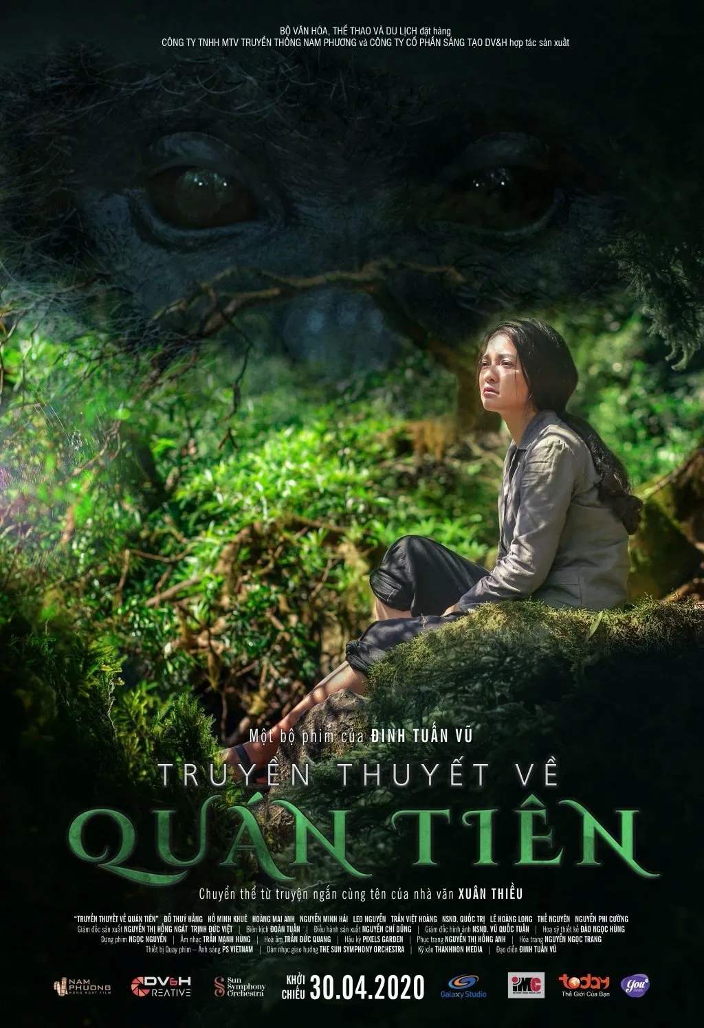 Poster chính thức của phim Phim Tâm Lý, Phim Chiến Tranh "Truyền Thuyết Về Quán Tiên" (Truyền Thuyết Về Quán Tiên - 2019).