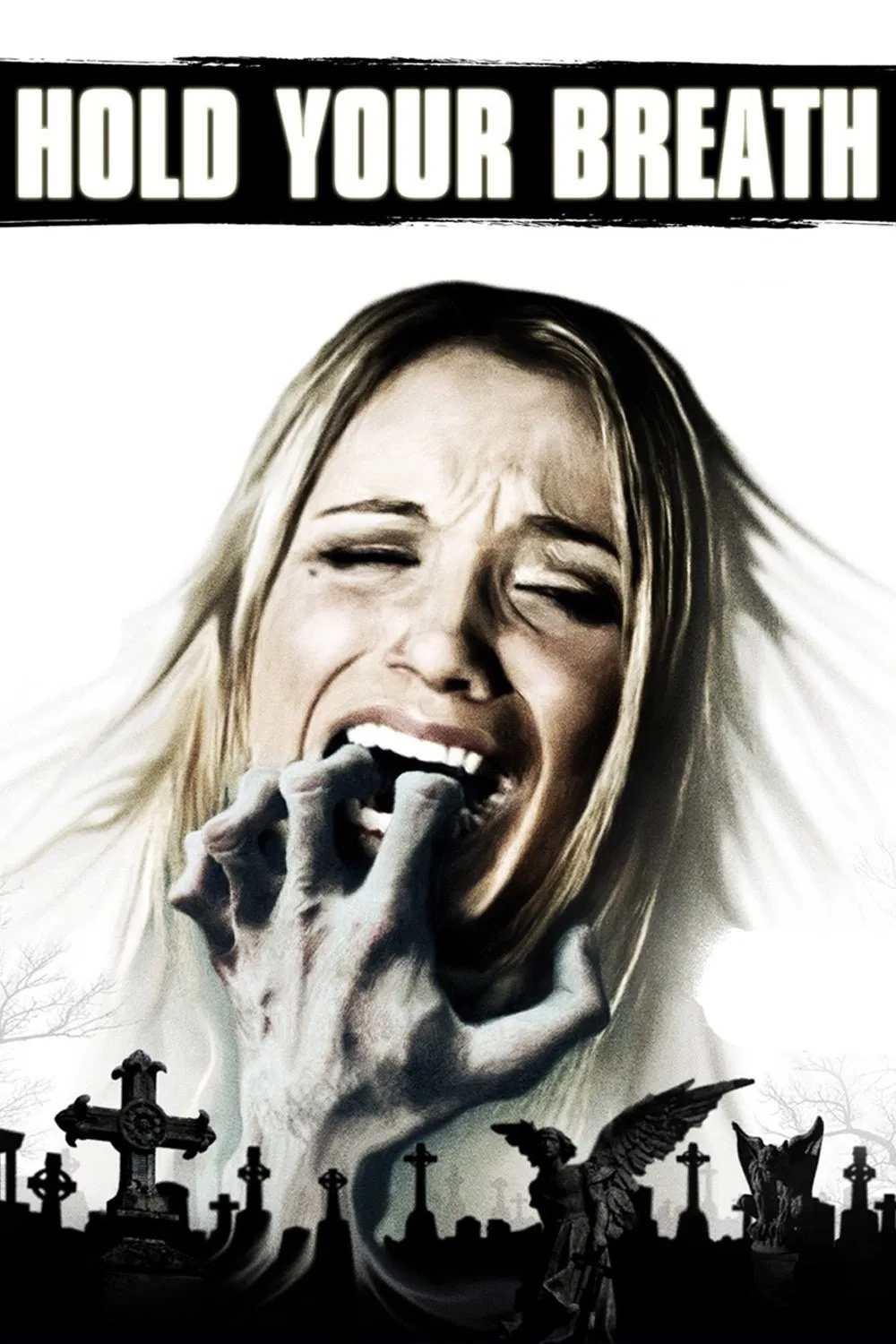 Poster chính thức của phim Phim Kinh Dị, Phim Giật Gân "Tử Địa" (Hold Your Breath - 2012), với sự tham gia của diễn viên Katrina Bowden và Randy Wayne.