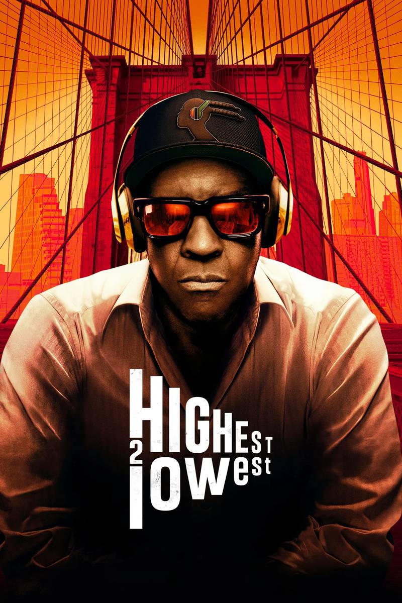 Poster chính thức của phim Phim Giật Gân, Phim Hình Sự "Từ Đỉnh Cao Đến Vực Sâu" (Highest 2 Lowest - 2025), với sự tham gia của diễn viên Denzel Washington và Jeffrey Wright.