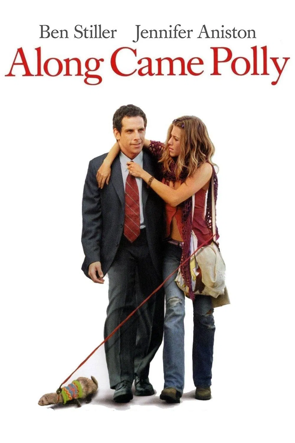 Poster chính thức của phim Phim Hài, Phim Tình Cảm "Từ Khi Có Polly" (Along Came Polly - 2004), với sự tham gia của diễn viên Ben Stiller và Jennifer Aniston.