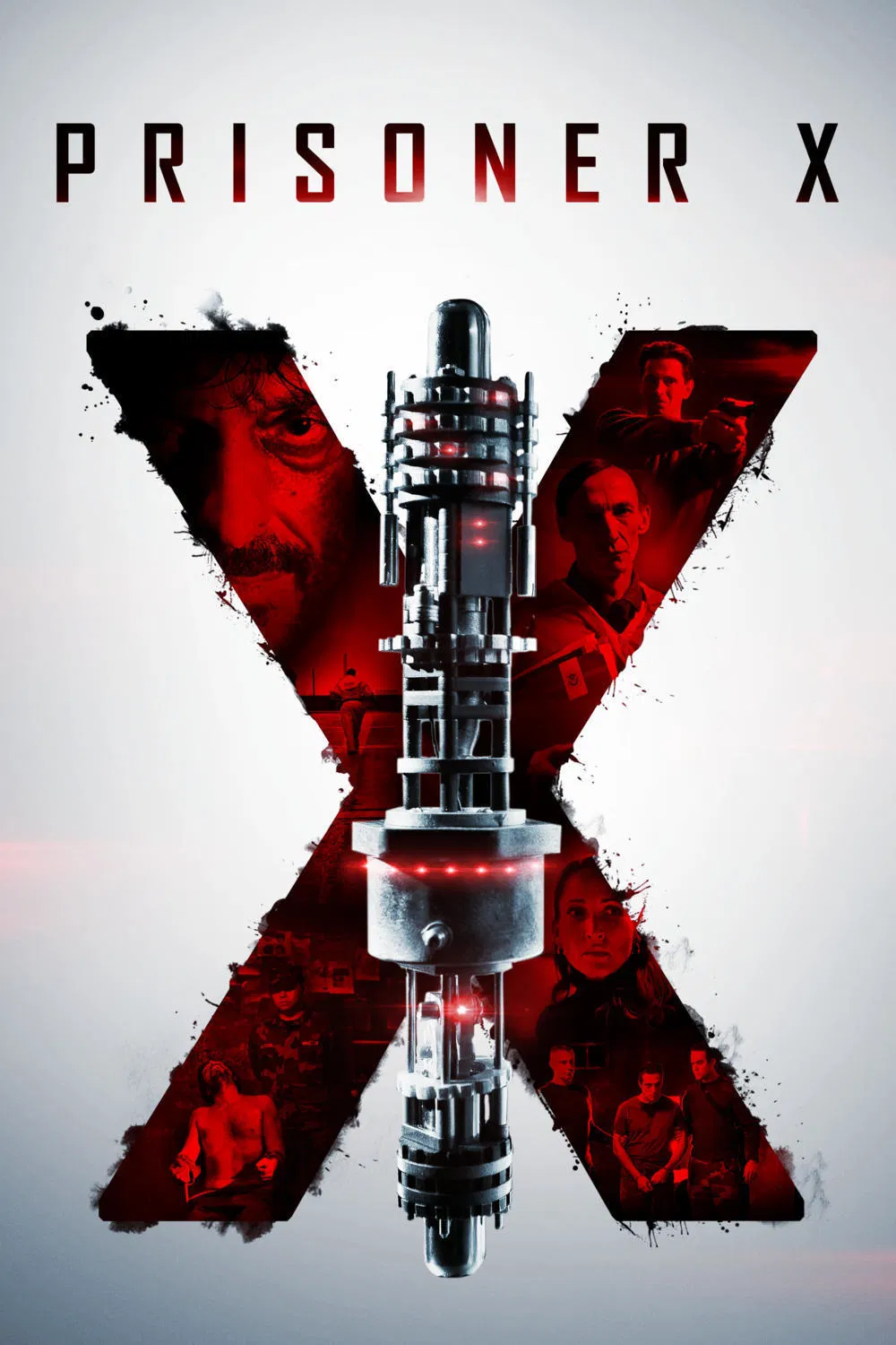 Poster chính thức của phim Phim Giật Gân, Phim Viễn Tưởng "Tù Nhân Bí Ẩn" (Prisoner X - 2016), với sự tham gia của diễn viên Julian Richings và Michelle Nolden.