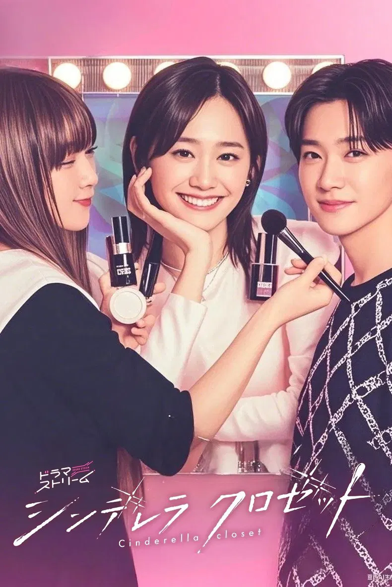 Poster chính thức của phim Phim Tâm Lý "Tủ Quần Áo Lọ Lem" (Cinderella Closet - 2025), với sự tham gia của diễn viên Ichika Osaki và Leo Matsumoto.