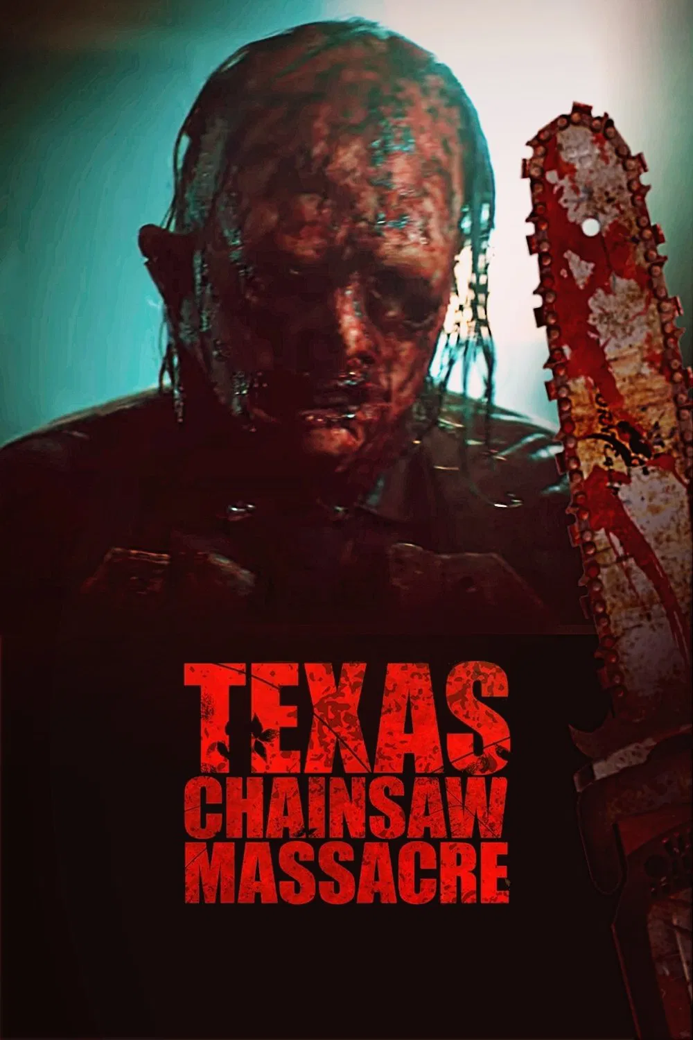 Poster chính thức của phim Phim Kinh Dị "Tử thần vùng Texas" (Texas Chainsaw Massacre - 2022), với sự tham gia của diễn viên Sarah Yarkin và Elsie Fisher.