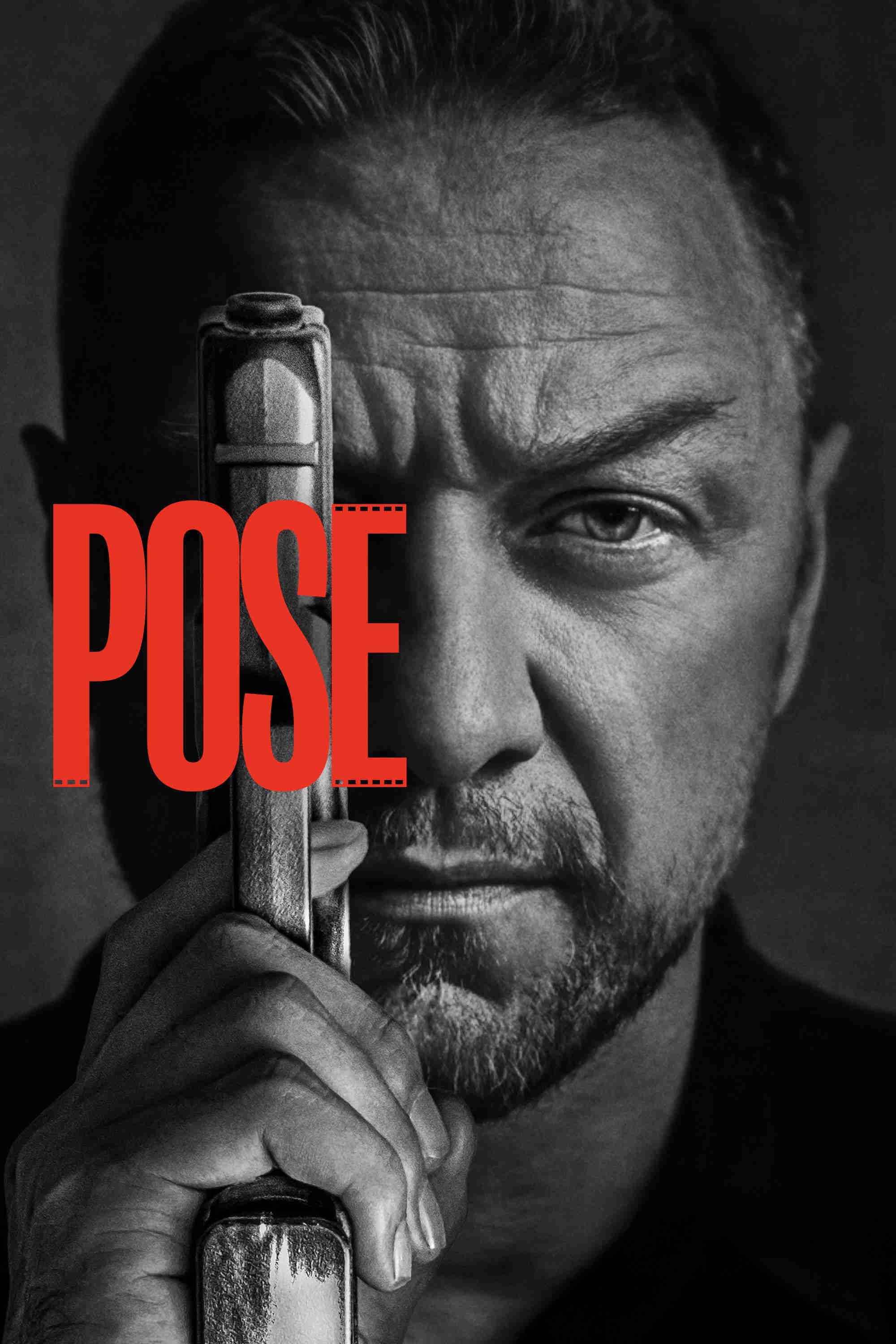 Poster chính thức của phim Phim Giật Gân "Tư thế" (Pose - 2026), với sự tham gia của diễn viên James McAvoy và Lucas Bravo.
