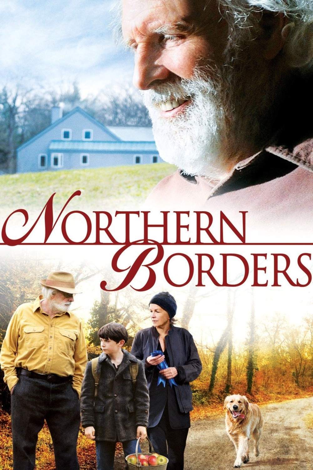 Poster chính thức của phim Phim Tâm Lý "Từ Trong Sâu Thẳm" (Northern Borders - 2015), với sự tham gia của diễn viên Bruce Dern và Geneviève Bujold.