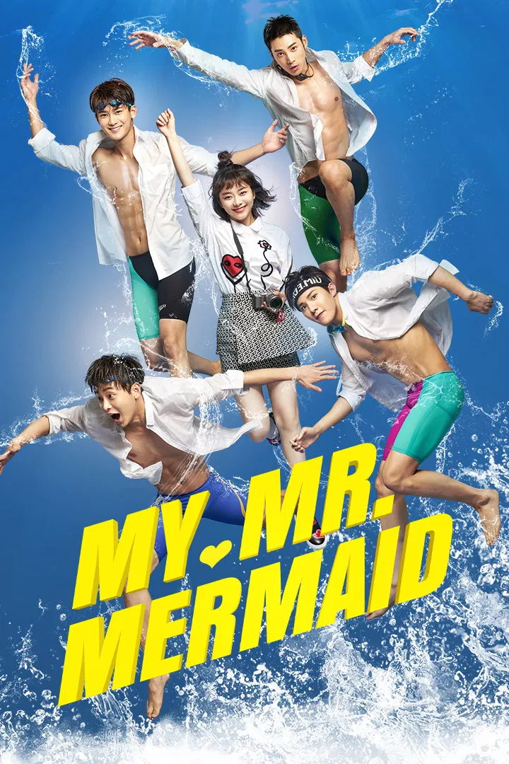 Poster chính thức của phim Phim Hài, Phim Tâm Lý "Từng Cơn Sóng Vỗ" (My Mr. Mermaid - 2017), với sự tham gia của diễn viên Đàm Tùng Vận và Hùng Tử Kỳ.