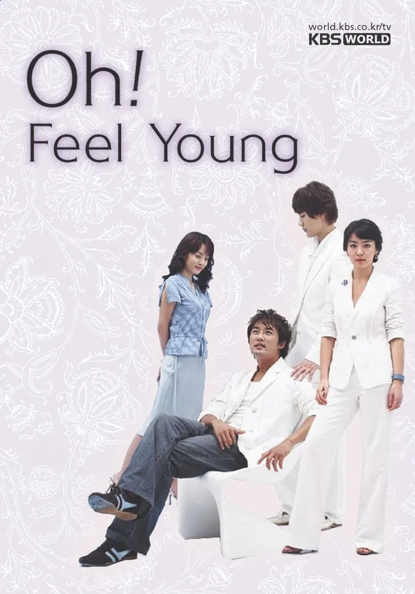 Poster chính thức của phim Phim Tâm Lý "Tuổi Thanh Xuân" (Oh Feel Young - 2004), với sự tham gia của diễn viên Ahn Jae-wook và Ryu Jin.