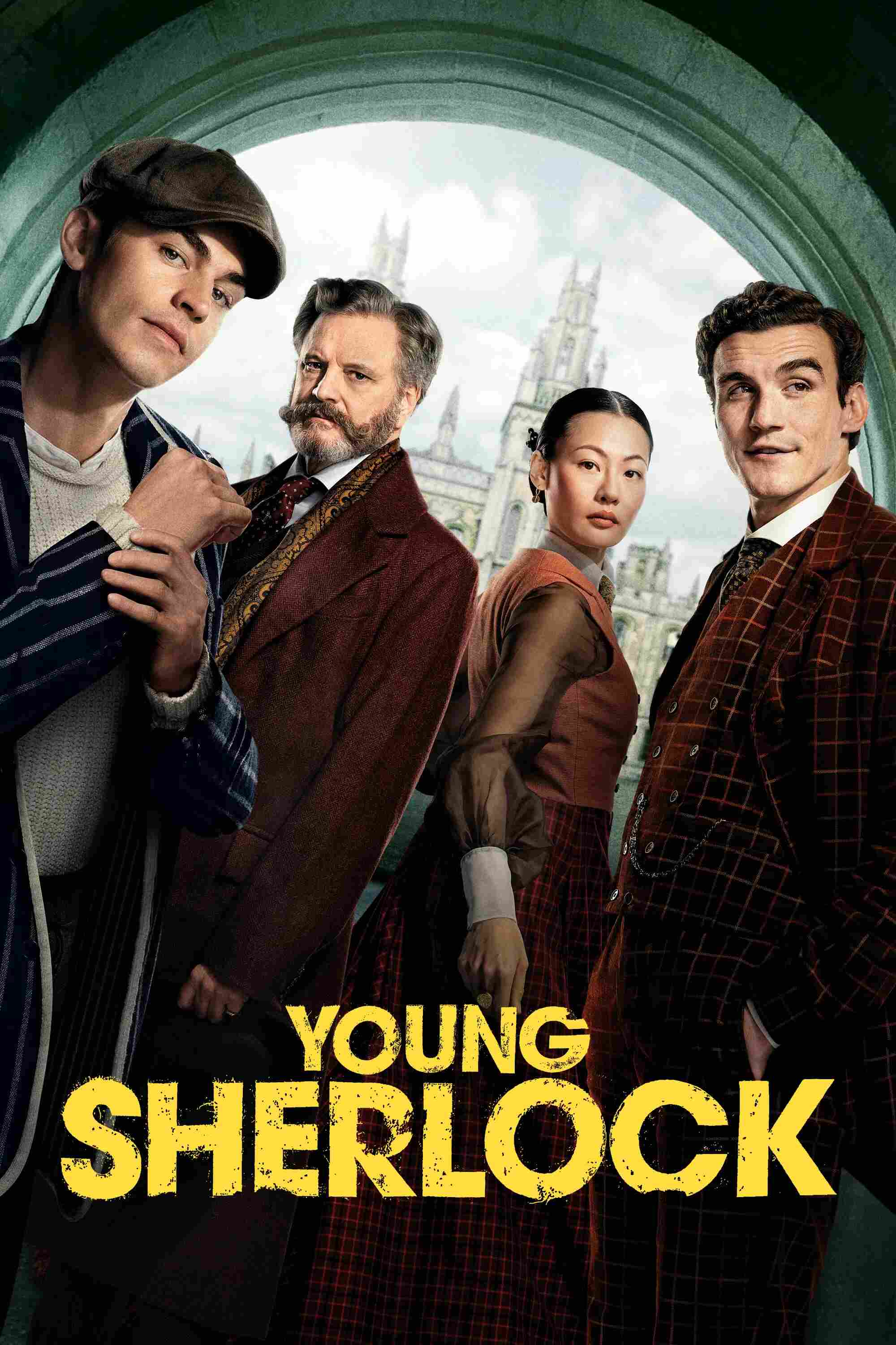 Poster chính thức của phim Phim Hành Động & Phiêu Lưu, Phim Bí Ẩn "Tuổi Trẻ Sherlock Holmes (Phần 1)" (Young Sherlock - 2026), với sự tham gia của diễn viên Hero Fiennes Tiffin và Dónal Finn.