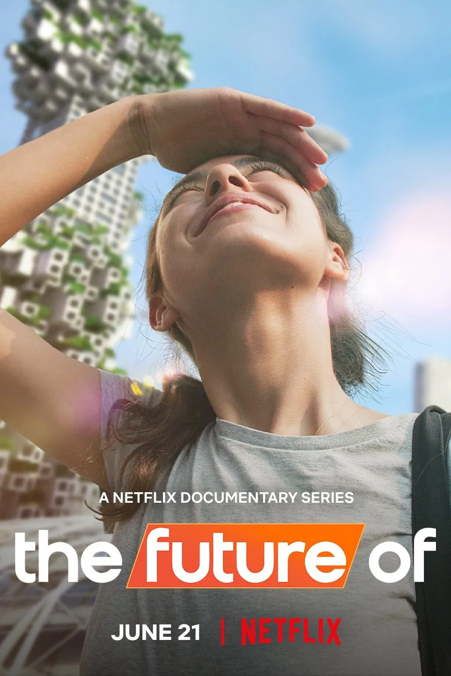 Poster chính thức của phim Phim Tài Liệu "Tương Lai Của..." (The Future Of - 2022), với sự tham gia của diễn viên Jurnee Smollett.