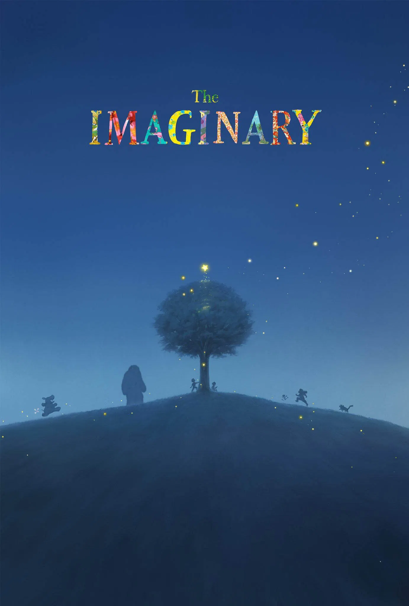 Poster chính thức của phim Phim Hoạt Hình, Phim Phiêu Lưu "Tưởng Tượng" (The Imaginary - 2023), với sự tham gia của diễn viên Kokoro Terada và Rio Suzuki.