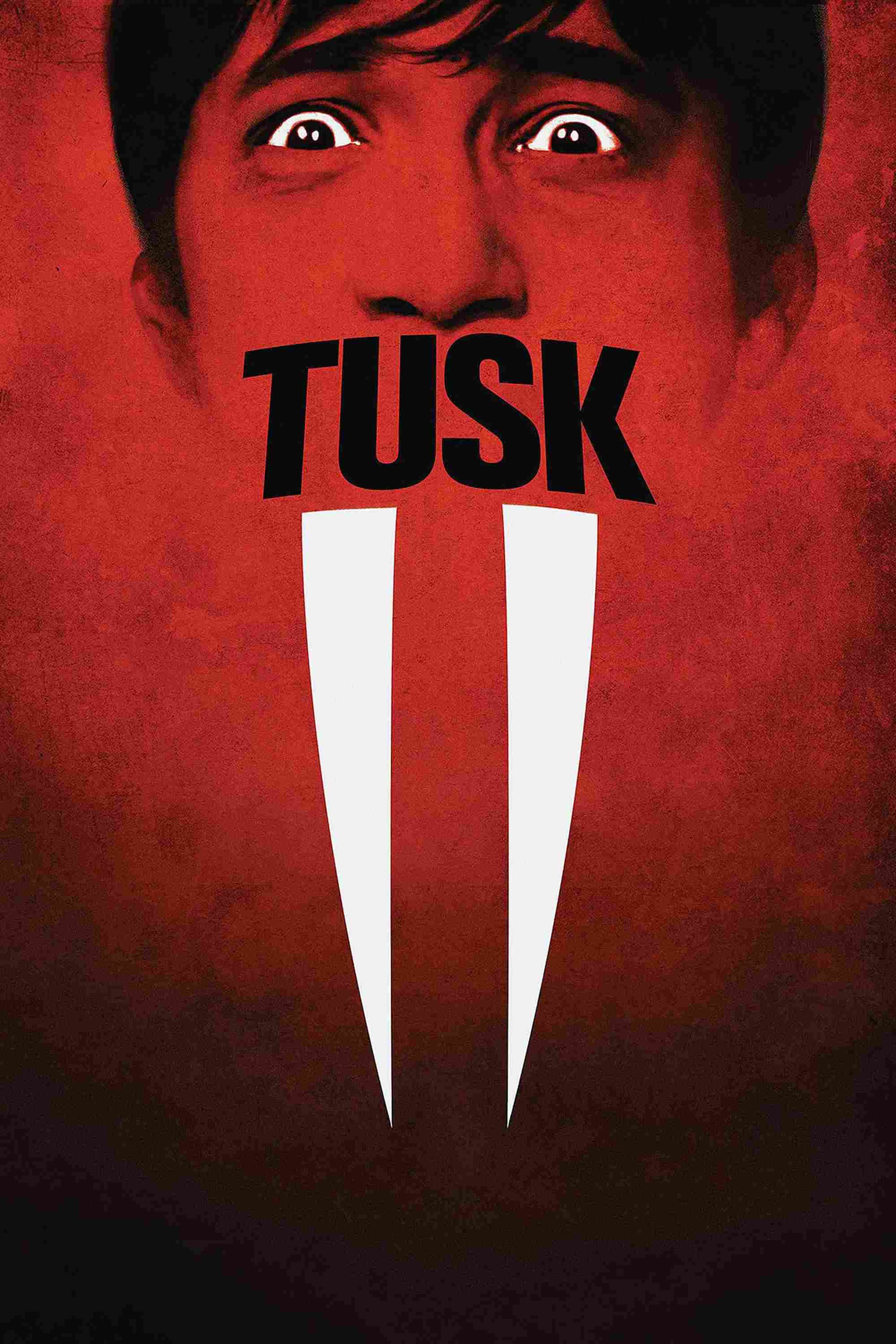 Poster chính thức của phim Phim Hài, Phim Kinh Dị "Tusk" (Tusk - 2014), với sự tham gia của diễn viên Michael Parks và Justin Long.