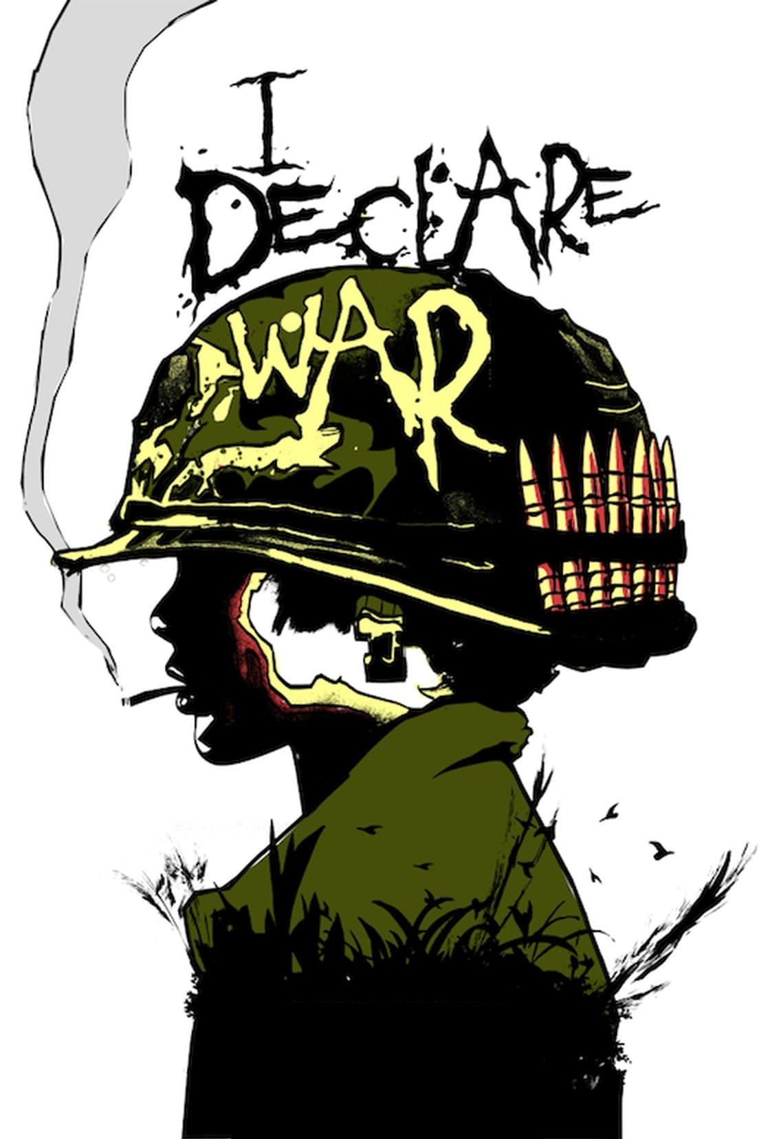 Poster chính thức của phim Phim Hành Động, Phim Hài "Tuyên Chiến" (I Declare War - 2012), với sự tham gia của diễn viên Siam Yu và Gage Munroe.