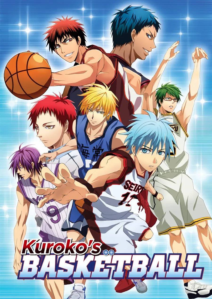 Poster chính thức của phim Phim Hoạt Hình, Phim Hài "Tuyển Thủ Vô Hình (Phần 3)" (Kuroko's Basketball - 2012), với sự tham gia của diễn viên Kensho Ono và Yuki Ono.