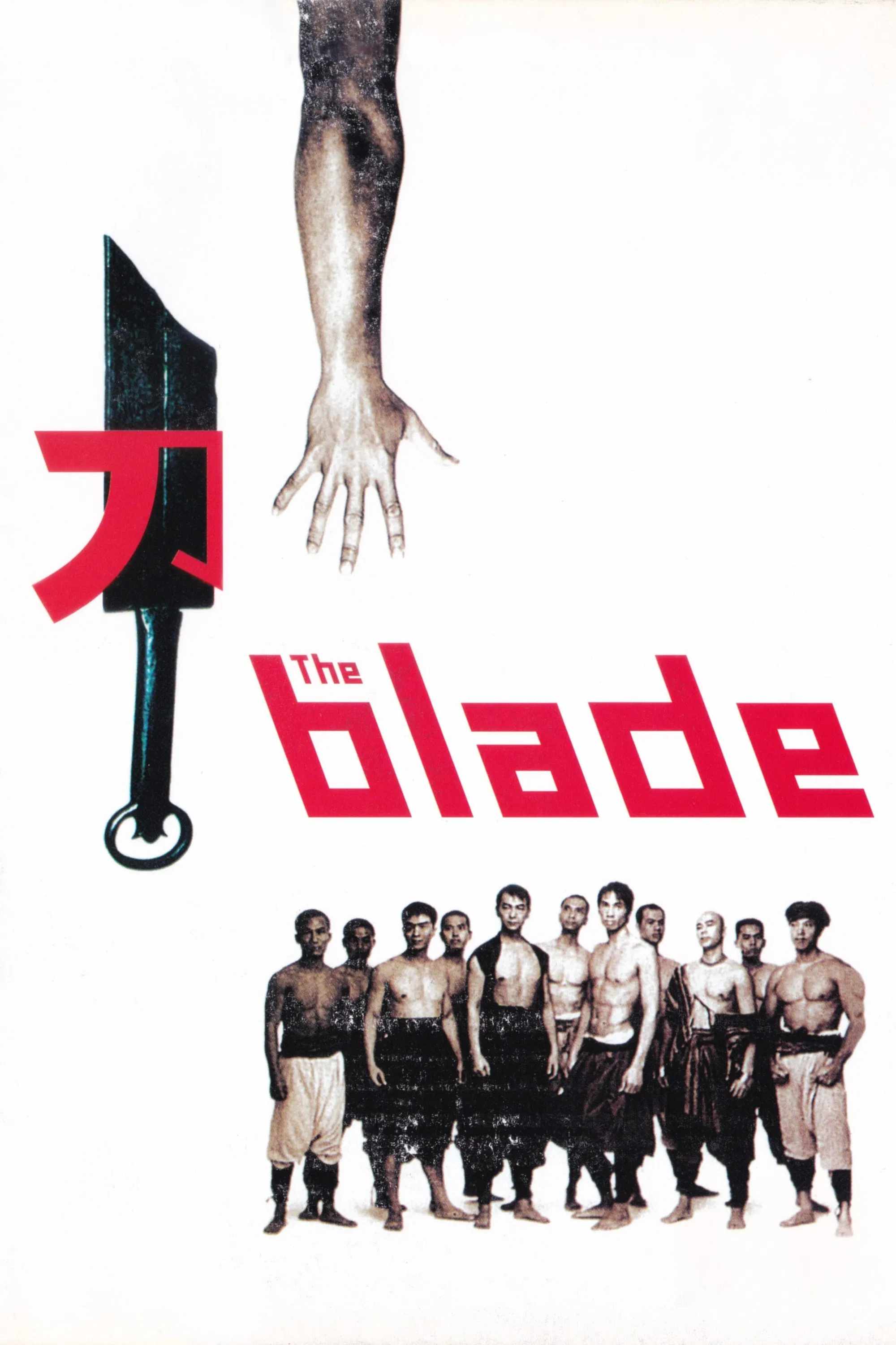 Poster chính thức của phim Phim Hành Động "Tuyệt Đao" (The Blade - 1995), với sự tham gia của diễn viên Triệu Văn Trác và Xiong Xinxin.