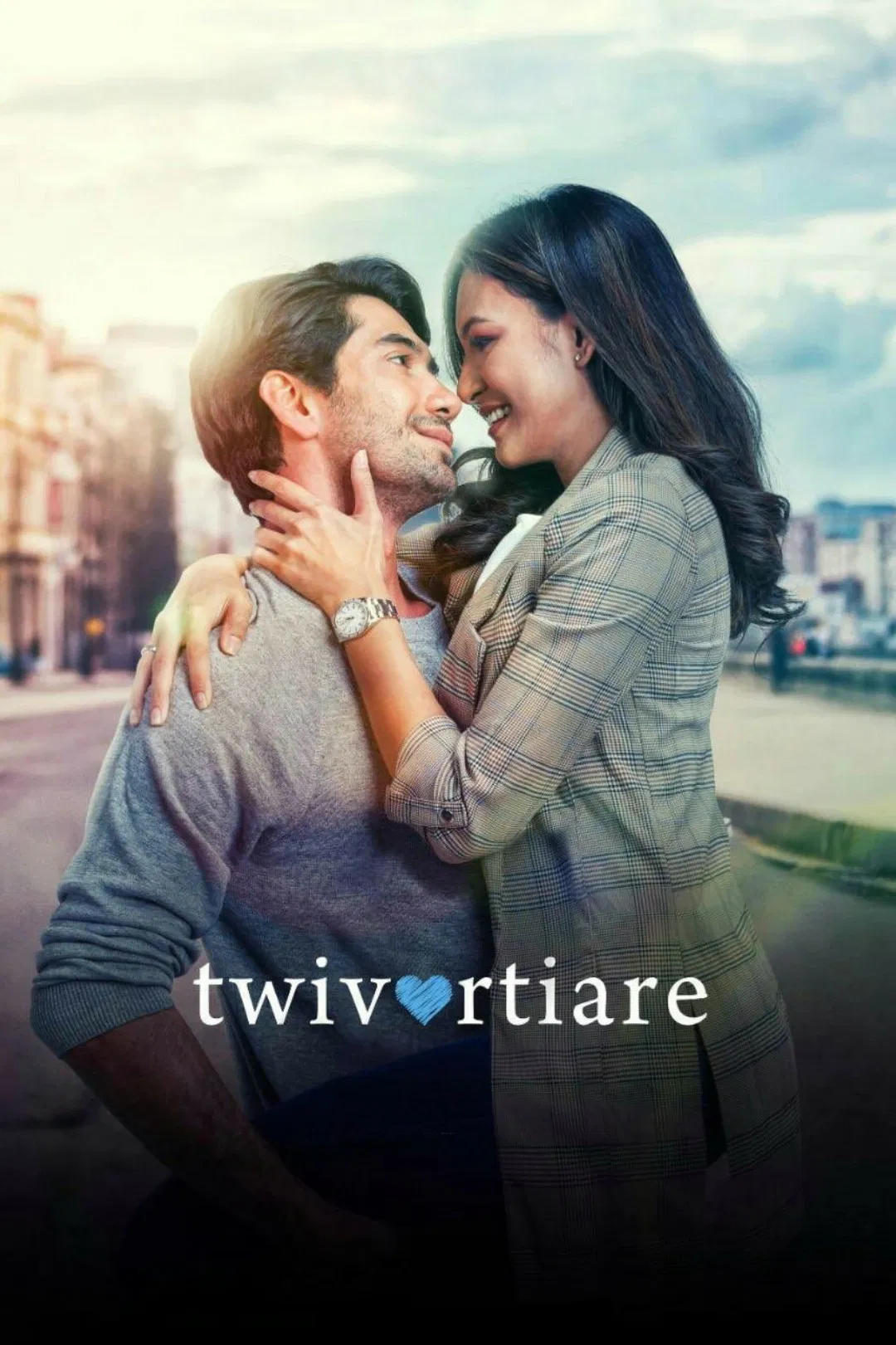 Poster chính thức của phim Phim Tâm Lý, Phim Tình Cảm "Twivortiare: Có phải là yêu?" (Twivortiare - 2019), với sự tham gia của diễn viên Reza Rahadian và Raihaanun.