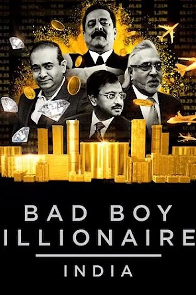 Poster chính thức của phim Phim Hình Sự, Phim Tài Liệu "Tỷ phú trai hư: Ấn Độ" (Bad Boy Billionaires: India - 2020).