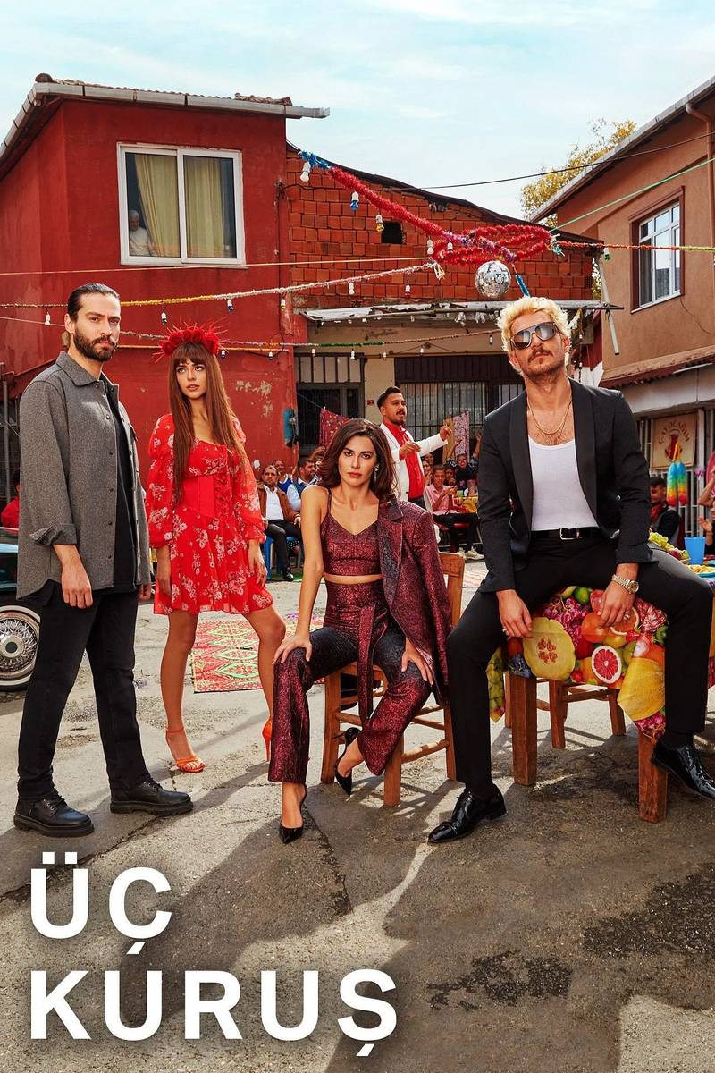 Poster chính thức của phim Phim Hành Động & Phiêu Lưu, Phim Tâm Lý "Ba Đồng Xu" (The Bad Penny - 2021), với sự tham gia của diễn viên Ekin Koç và Uraz Kaygılaroğlu.