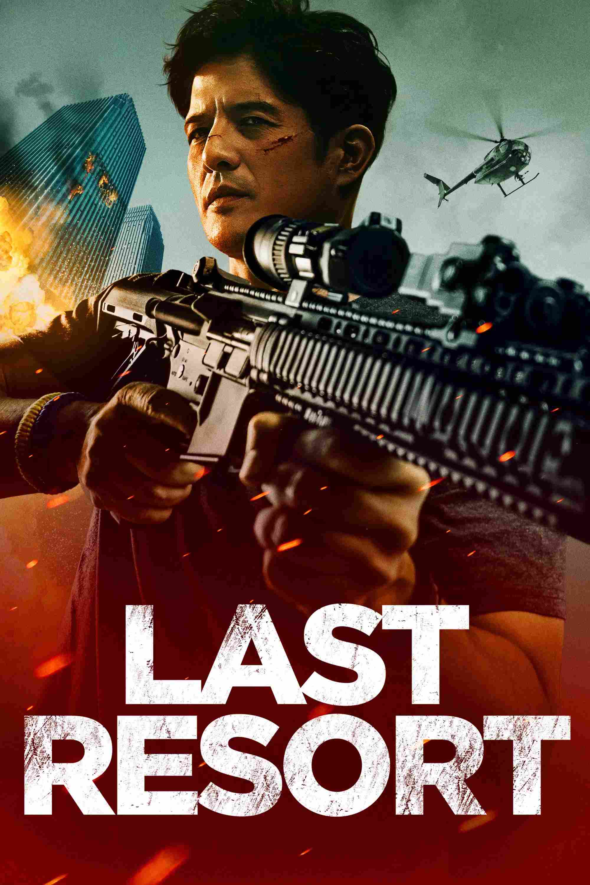 Poster chính thức của phim Phim Hành Động, Phim Giật Gân "Ultima Ratio" (Last Resort - 2023), với sự tham gia của diễn viên Jonathan Patrick Foo và Clayton Norcross.