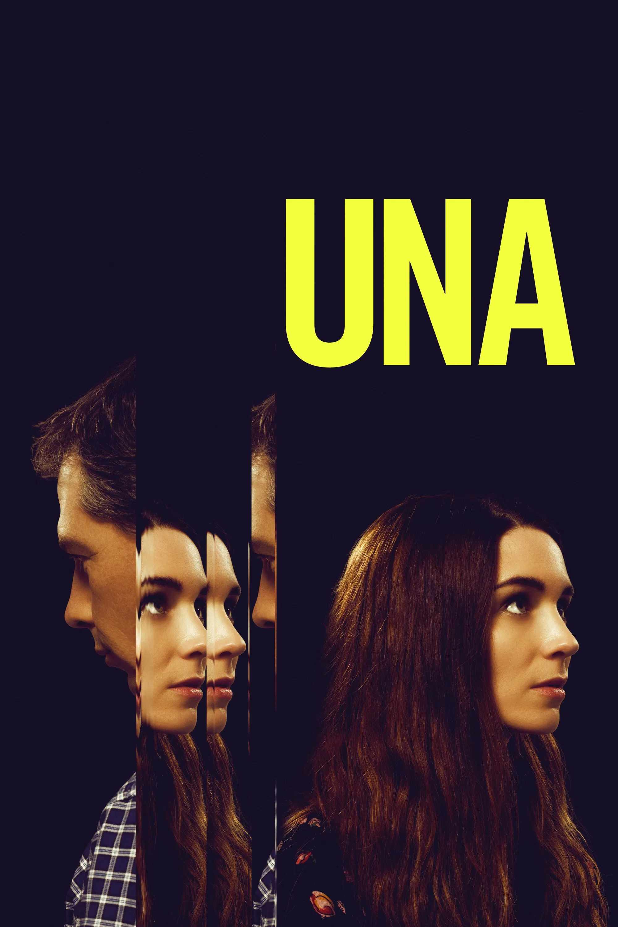 Poster chính thức của phim Phim Tâm Lý, Phim Giật Gân "Una" (Una - 2017), với sự tham gia của diễn viên Rooney Mara và Ben Mendelsohn.