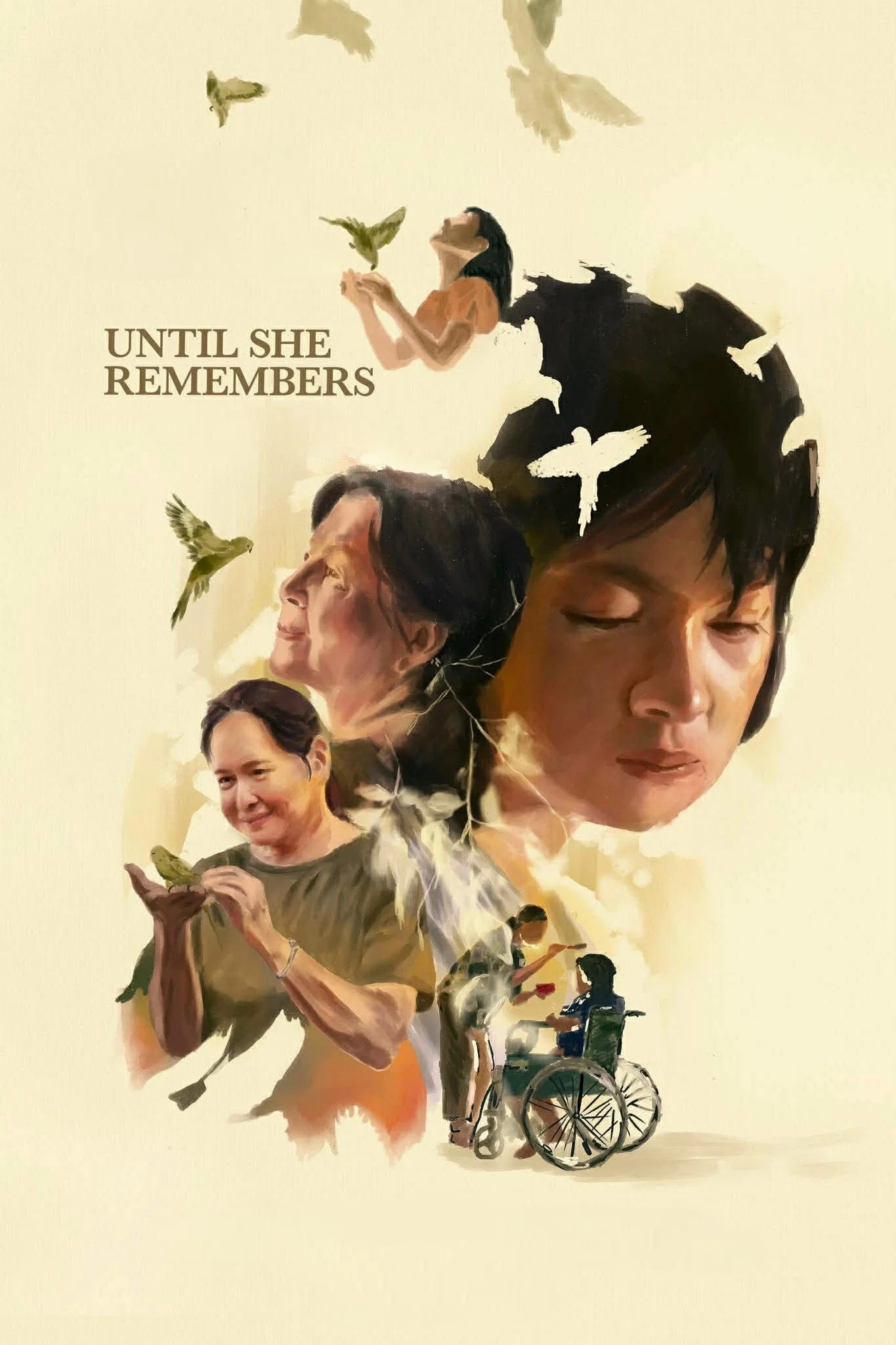 Poster chính thức của phim Phim Tâm Lý, Phim Tình Cảm "Until She Remembers" (Until She Remembers - 2026), với sự tham gia của diễn viên Charo Santos và Boots Anson-Roa.
