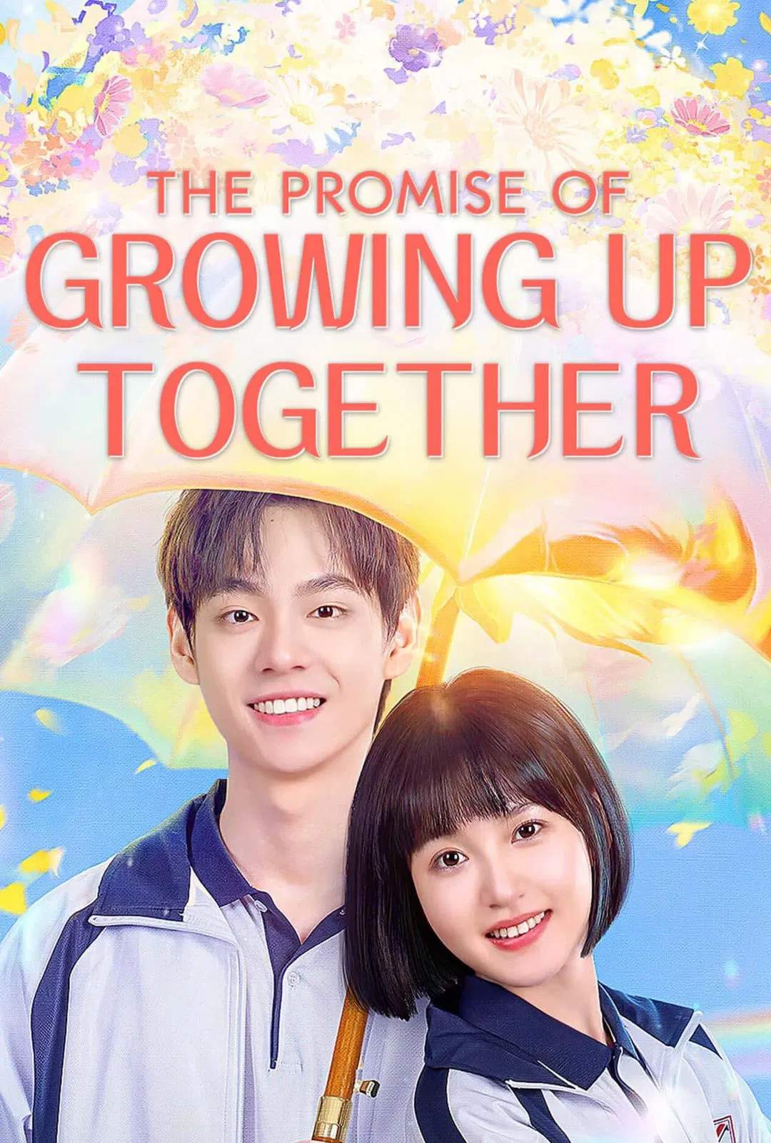 Poster chính thức của phim Phim Tâm Lý "Ước Hẹn Cùng Trưởng Thành" (The Promise of Growing Up Together - 2024), với sự tham gia của diễn viên Morpheus Tian và Quý Mỹ Hàm.